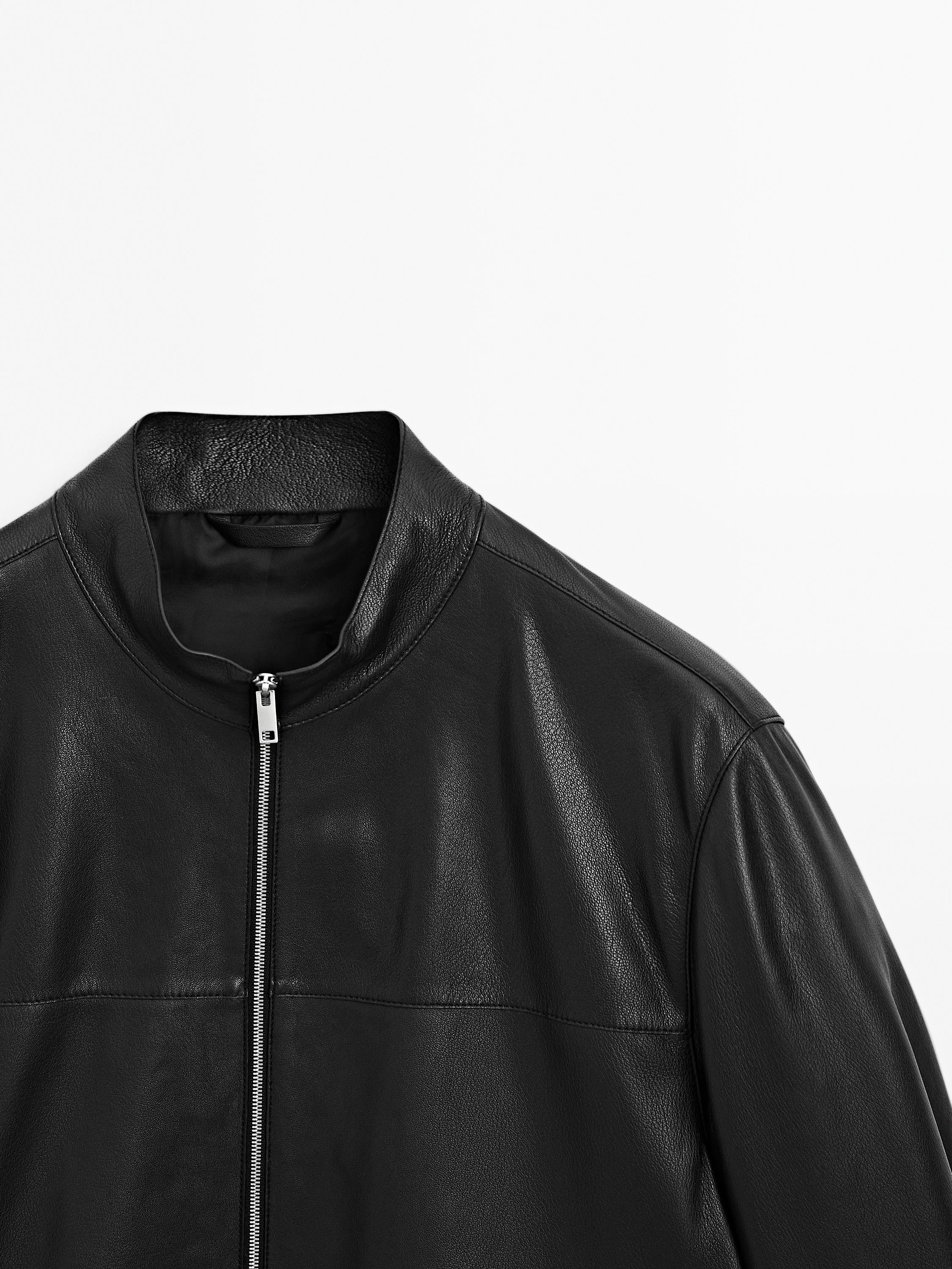 Nappa sheepskin jacket