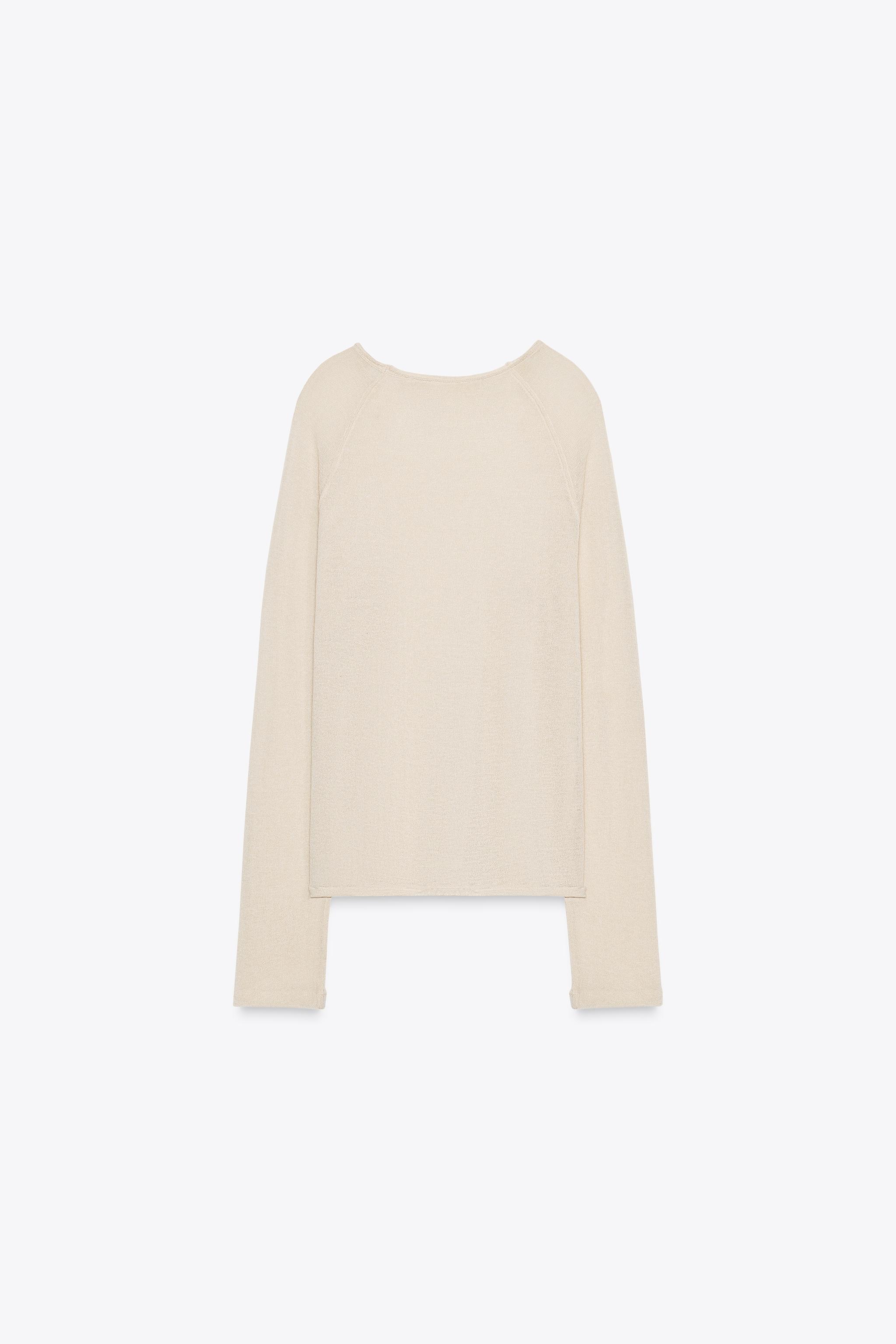 LONG SLEEVE T-SHIRT WITH WOOL