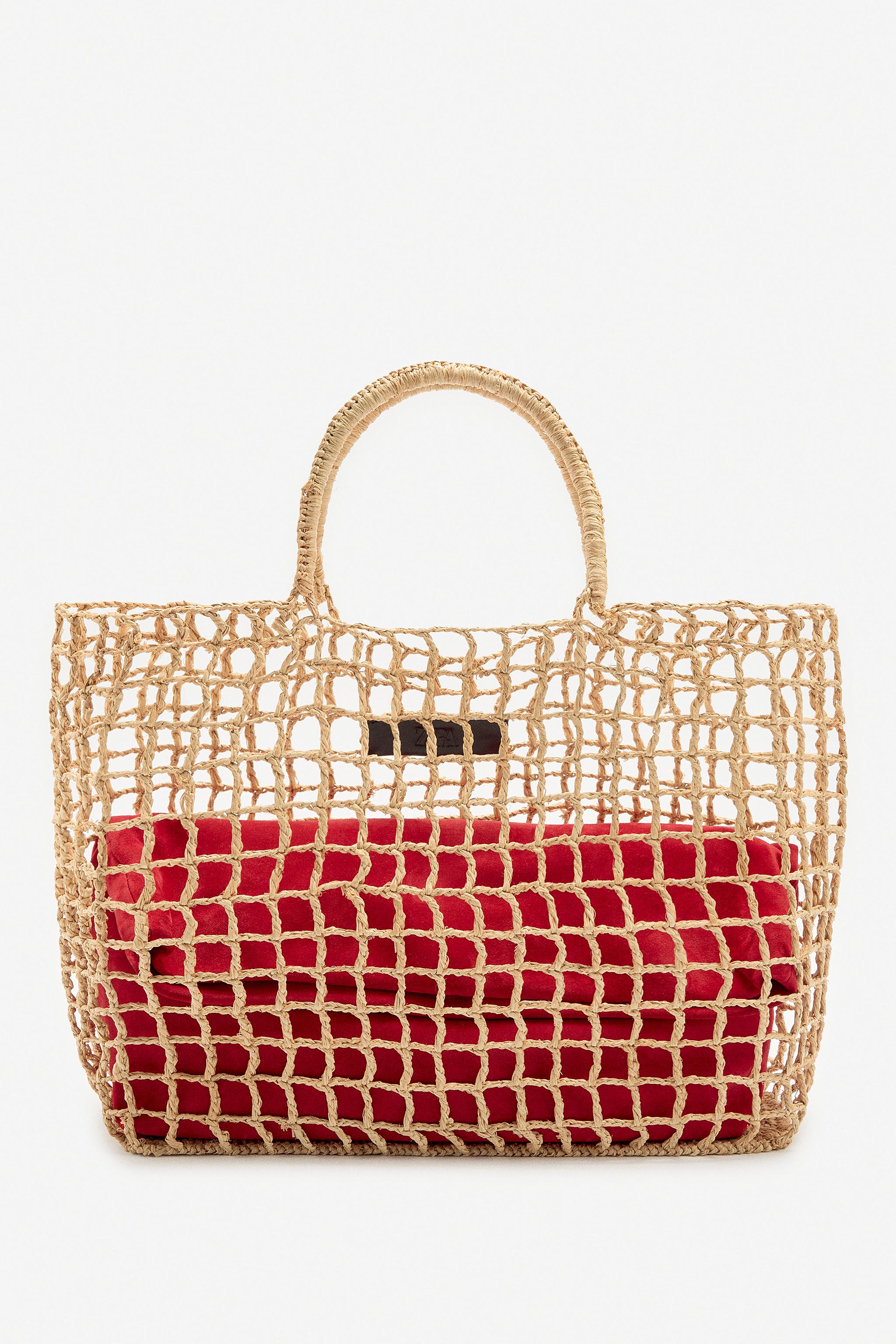 LIMITED EDITION RAFFIA MAXI SHOPPER