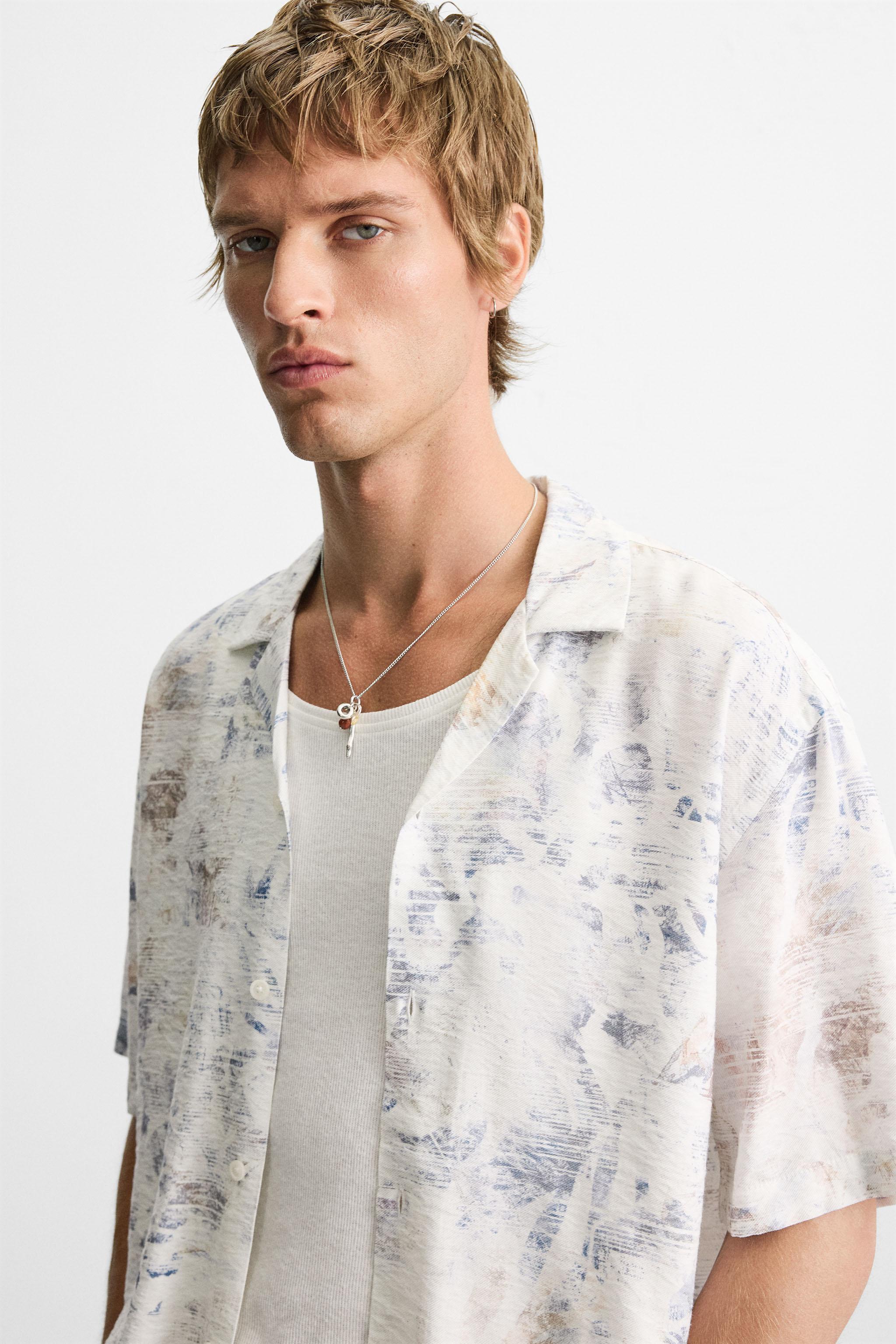 ABSTRACT PRINT SHIRT