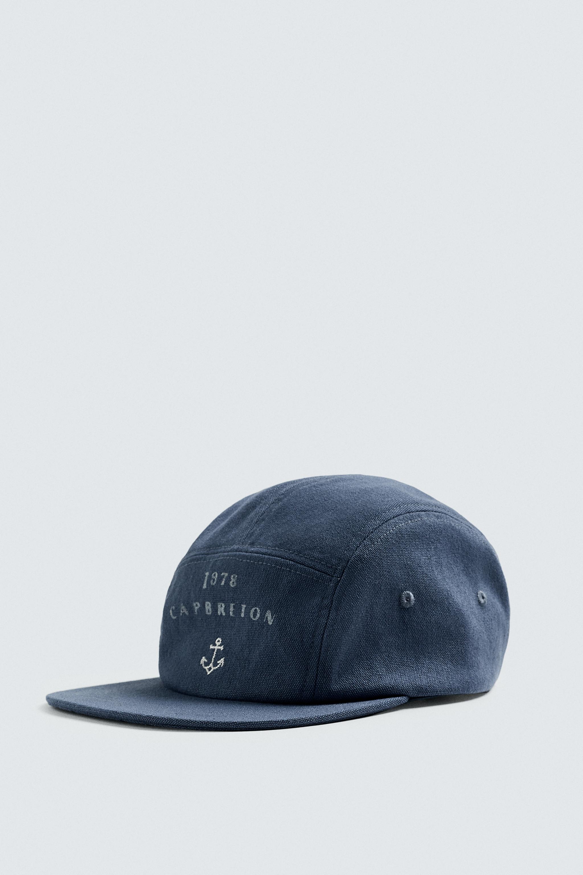 WASHED COMBINATION PRINT CAP