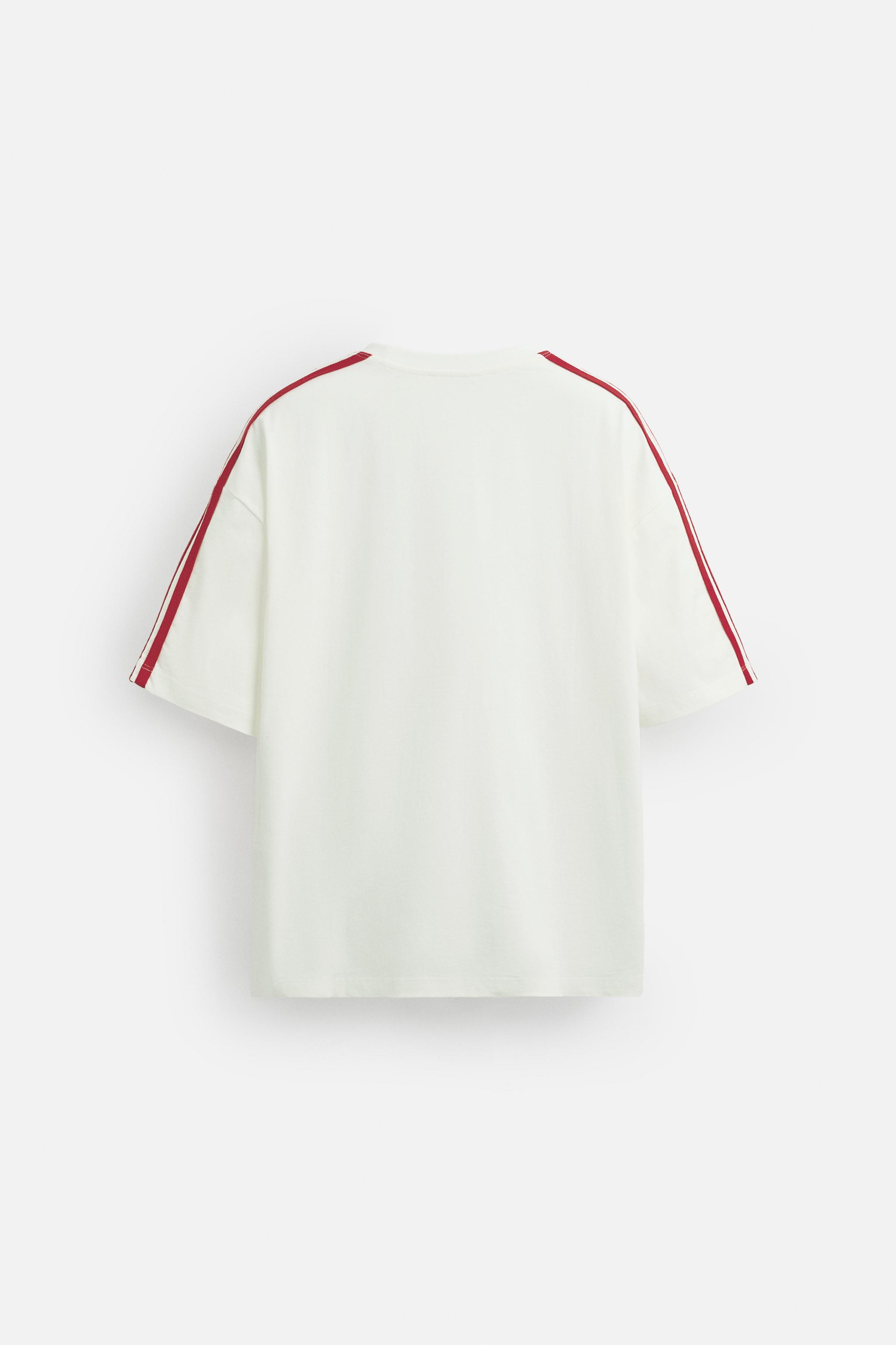 FLAG EMBROIDERY T-SHIRT