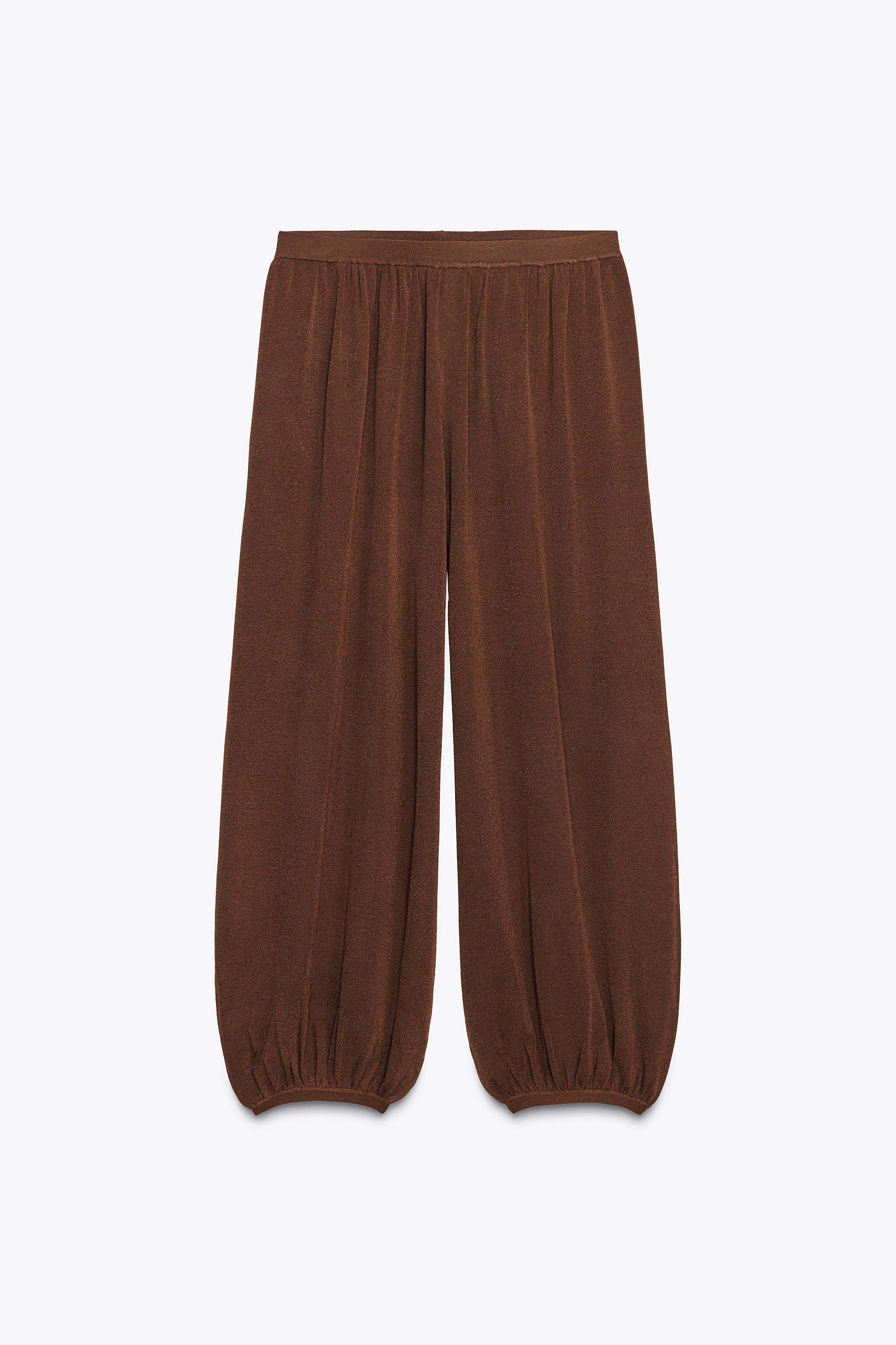 BALLOON KNIT PANTS