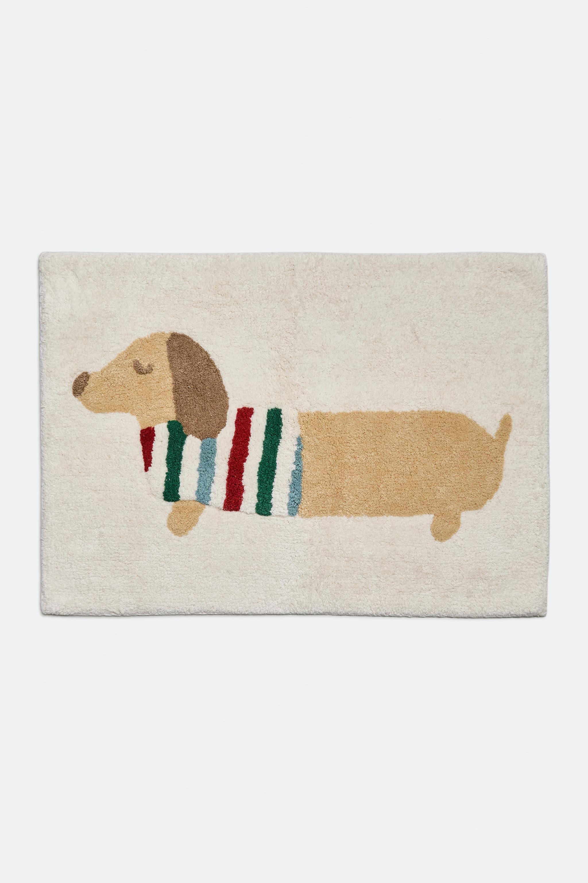 CHILDREN'S DOG BATH MAT
