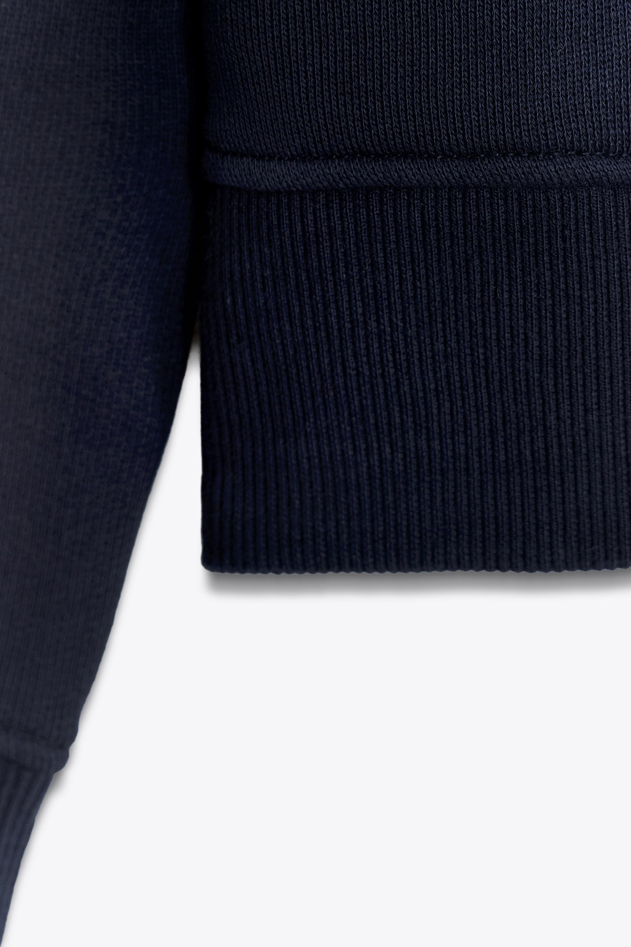 BASIC COTTON SWEATSHIRT