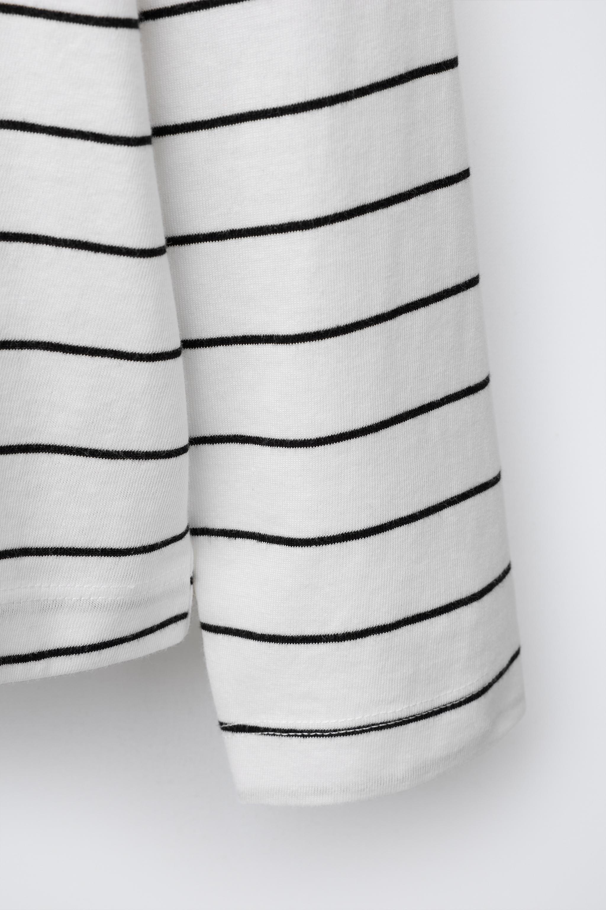 STRIPED BASIC T-SHIRT