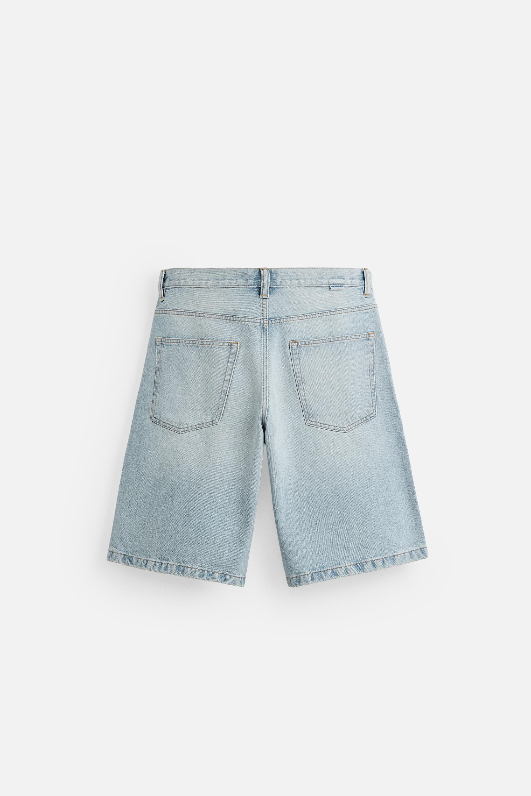 BAGGY FIT DENIM SHORTS