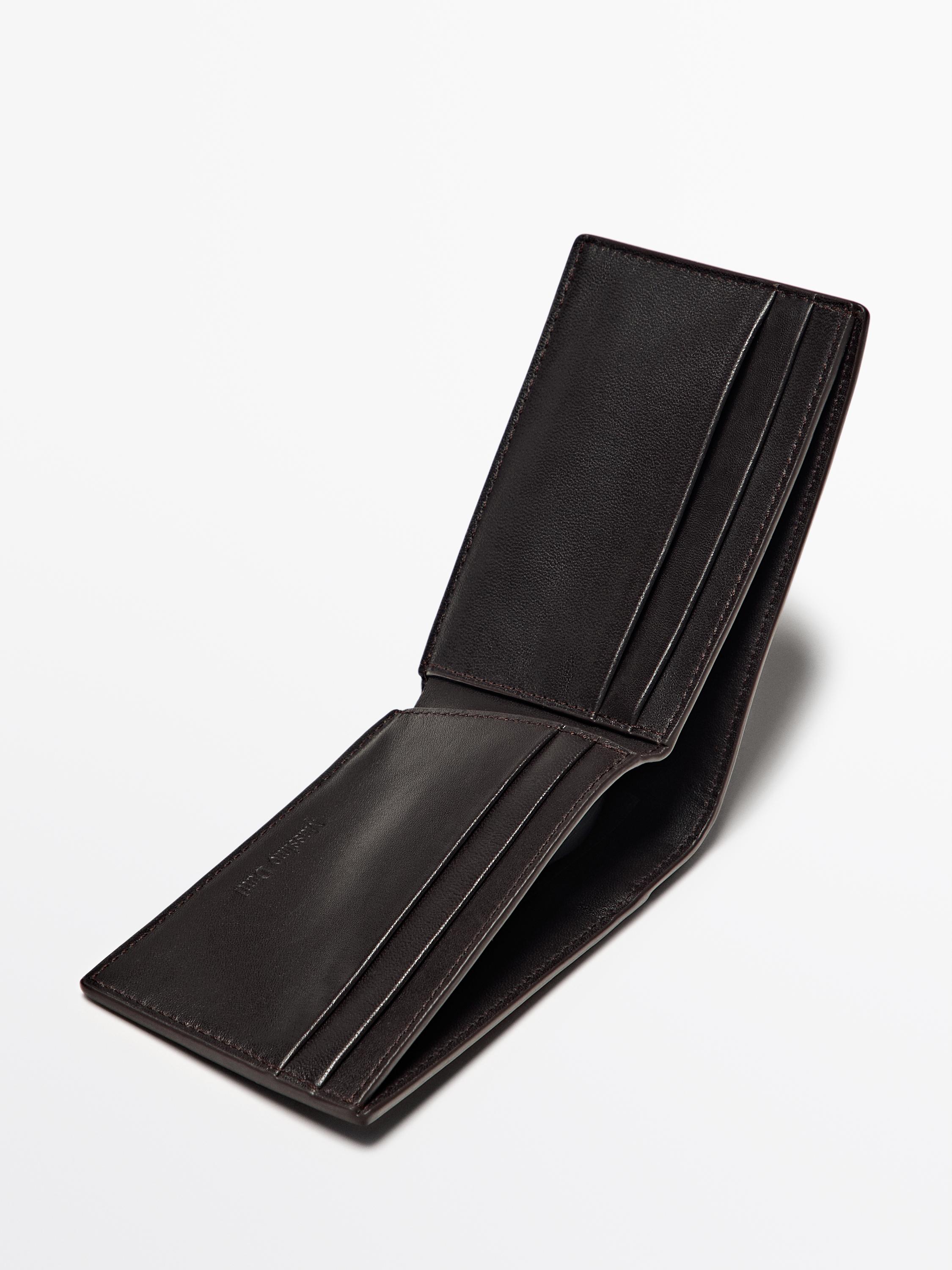 Nappa leather landscape wallet