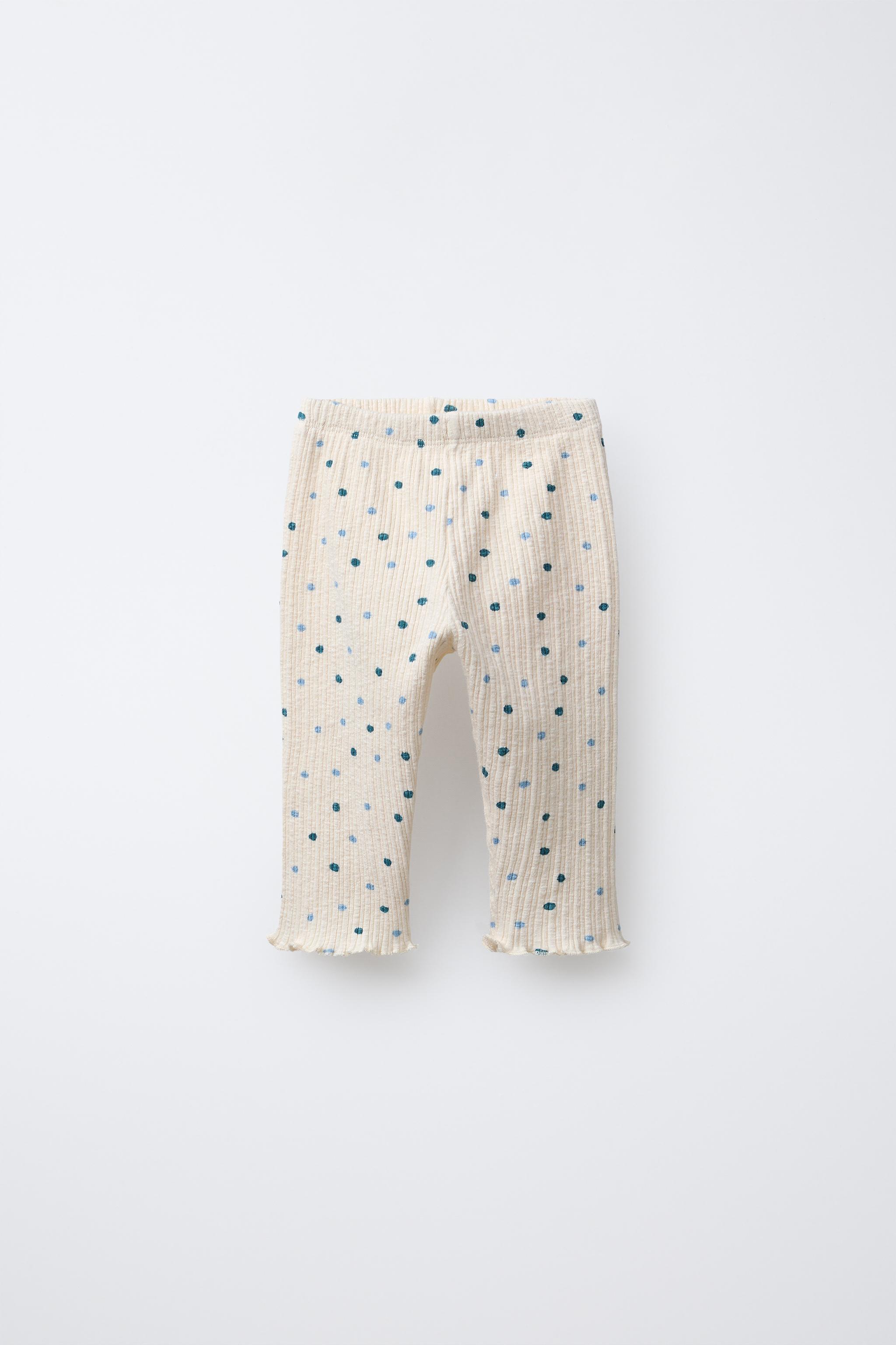 FLORAL TEXTURED LEGGINGS