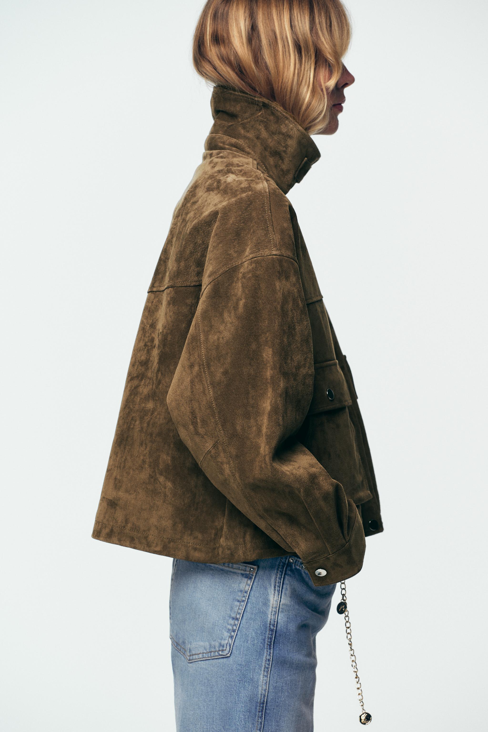 100% LEATHER BOMBER JACKET