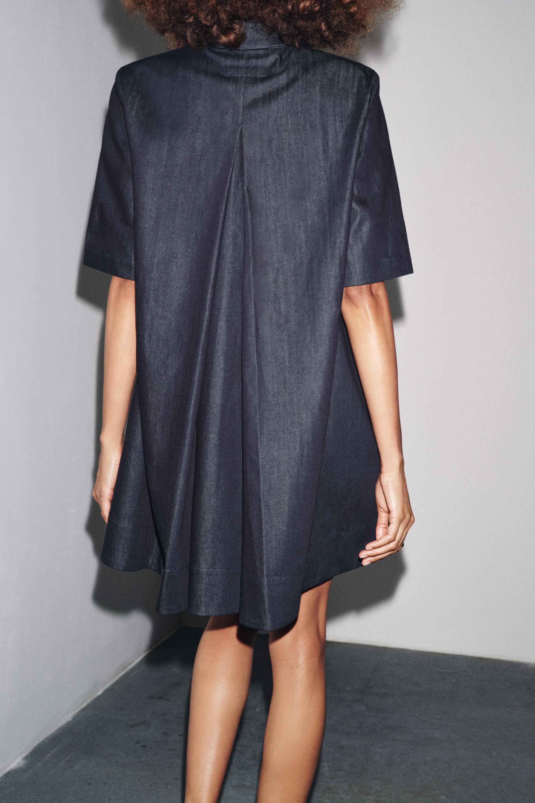 ZW COLLECTION DENIM MINI DRESS