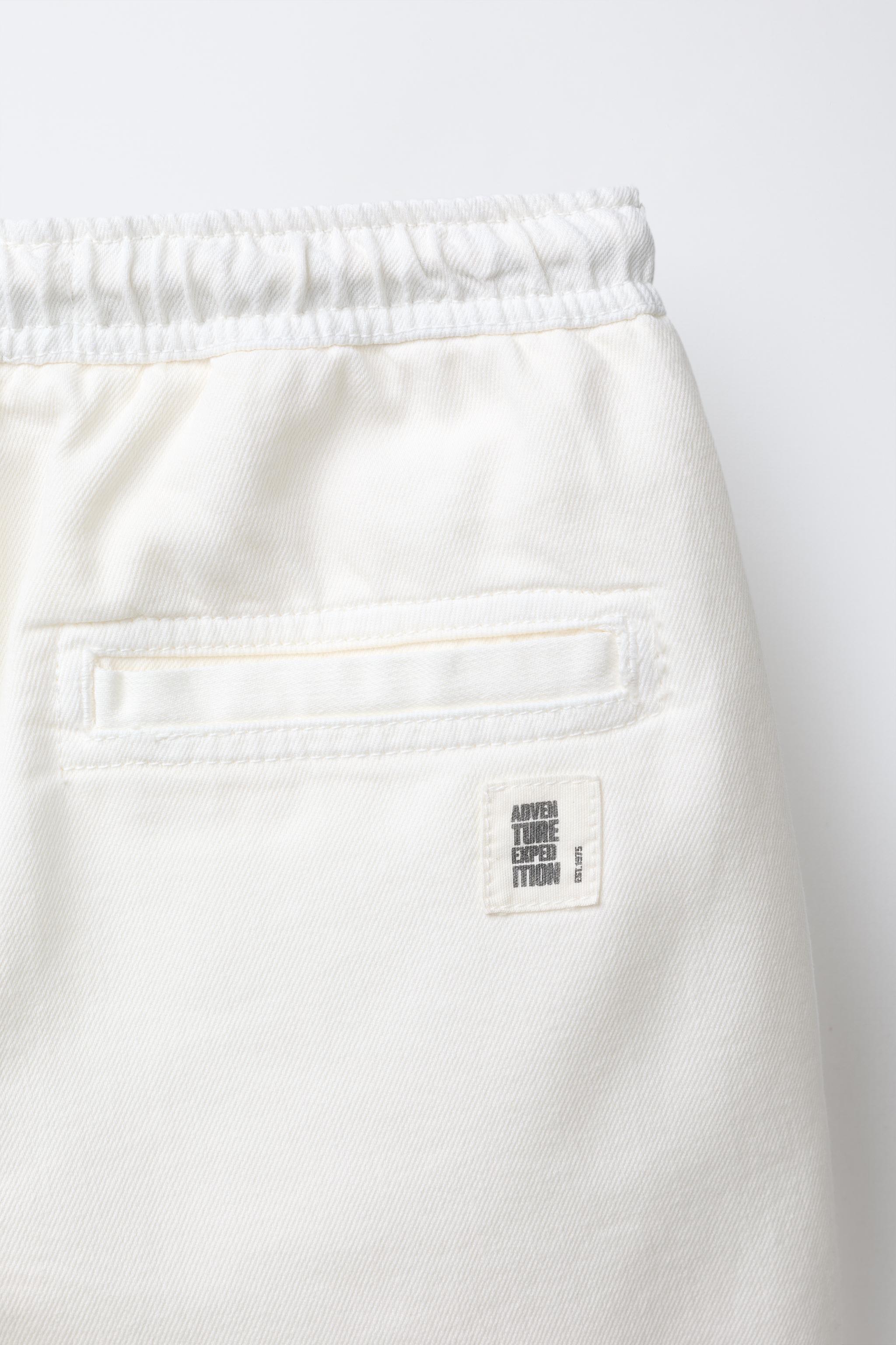 STRAIGHT FLOWY TWILL SHORTS