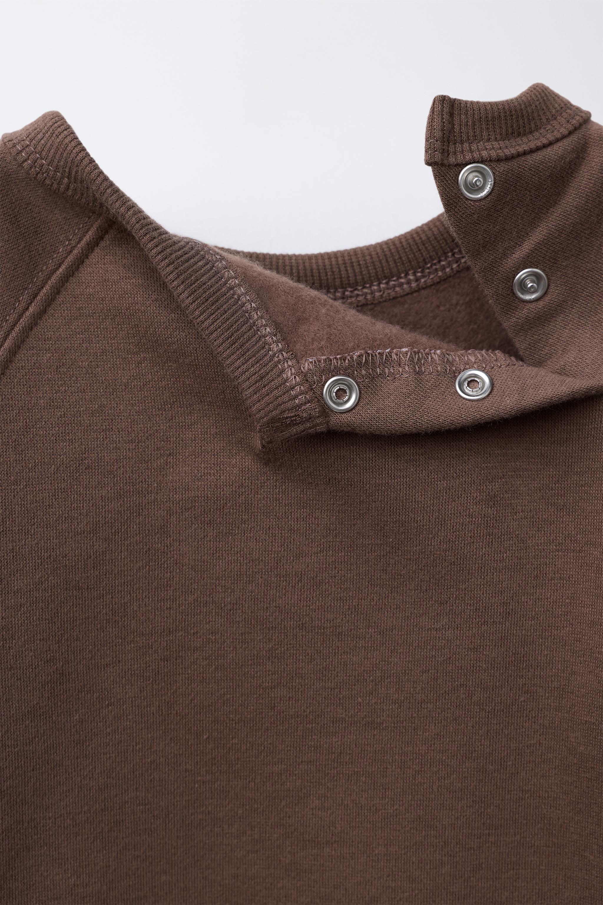 EMBROIDERED BEAR PLUSH JUMPSUIT