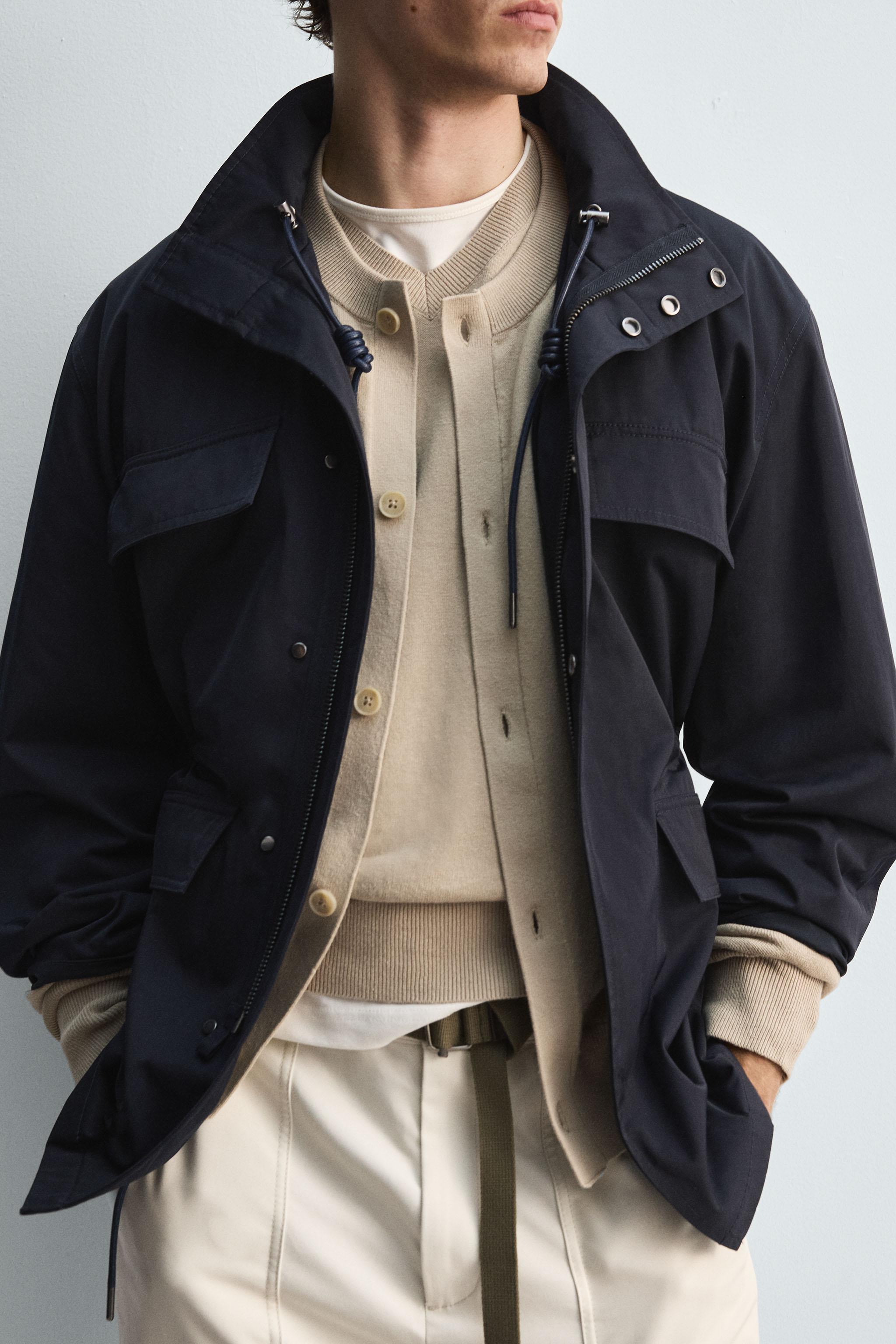 TECHNICAL PARKA WITH POCKETS
