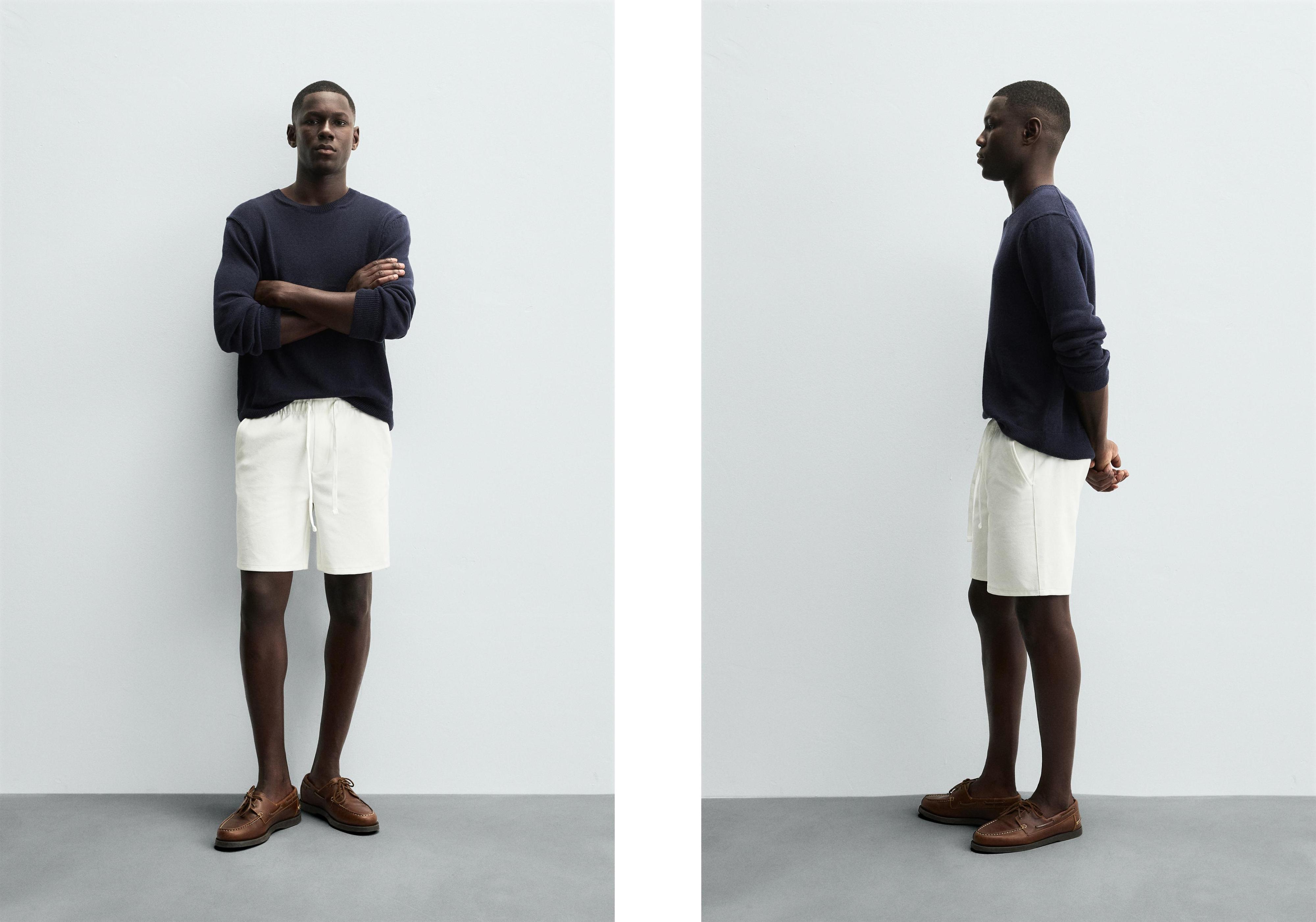 TEXTURED COMFORT SHORTS