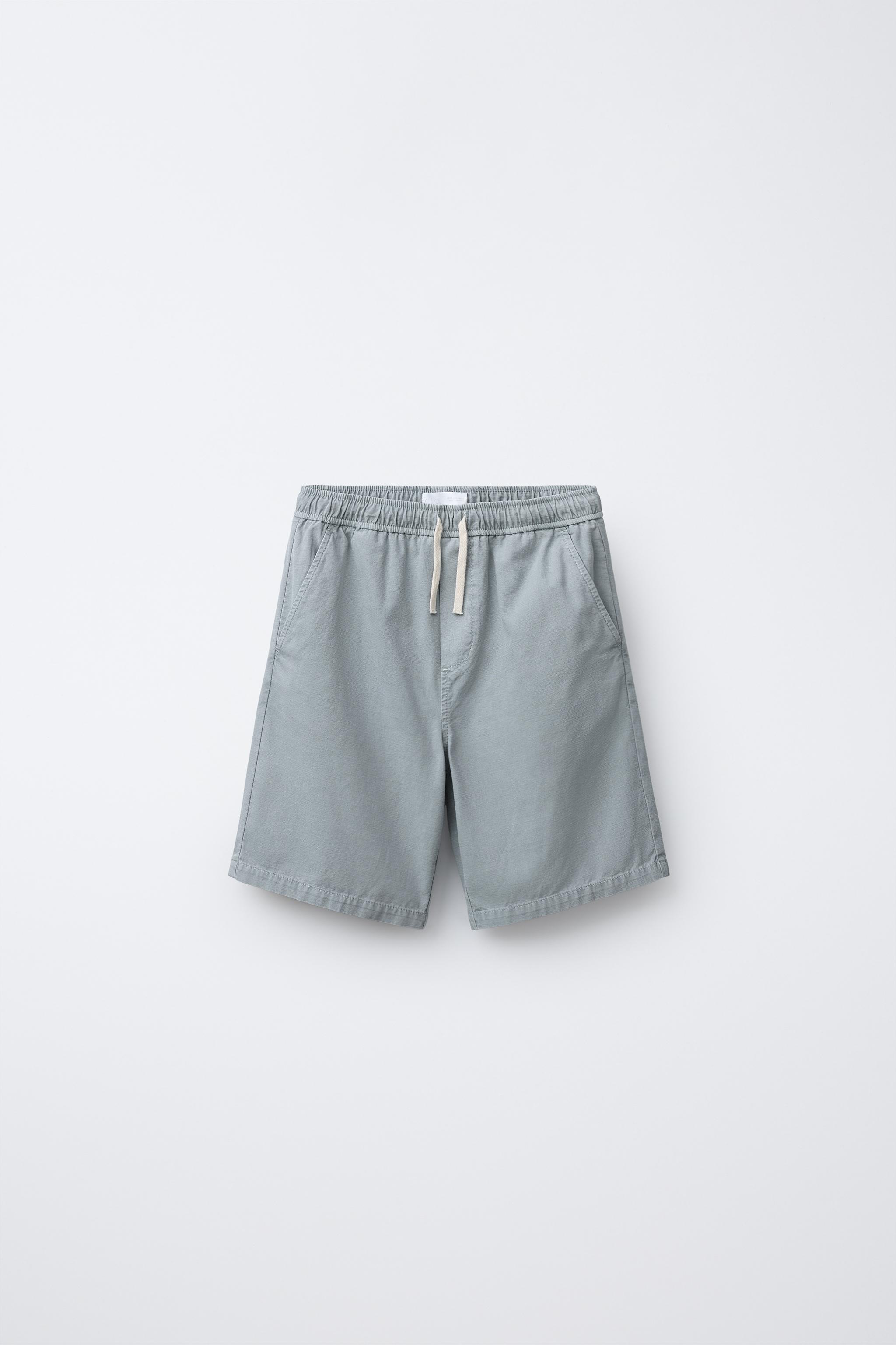 COTTON LABEL SHORTS