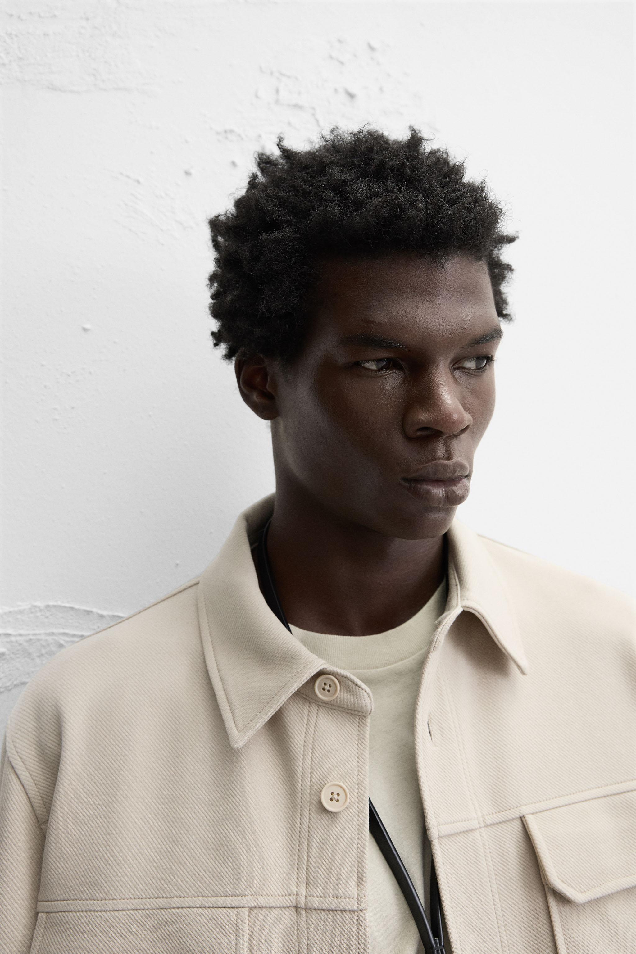 COMFORT TEXTURED OVERSHIRT