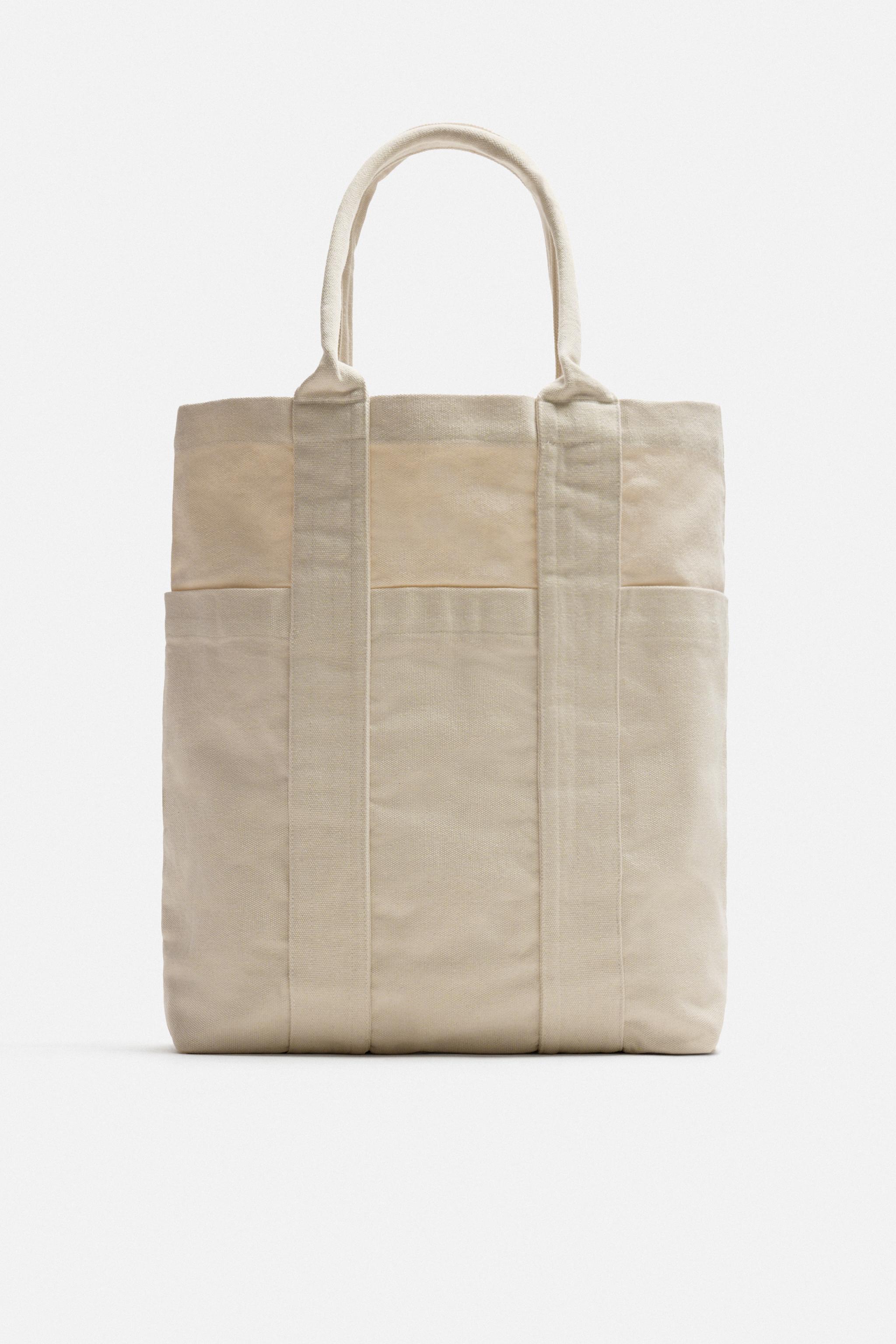 WOVEN SHOPPER BAG