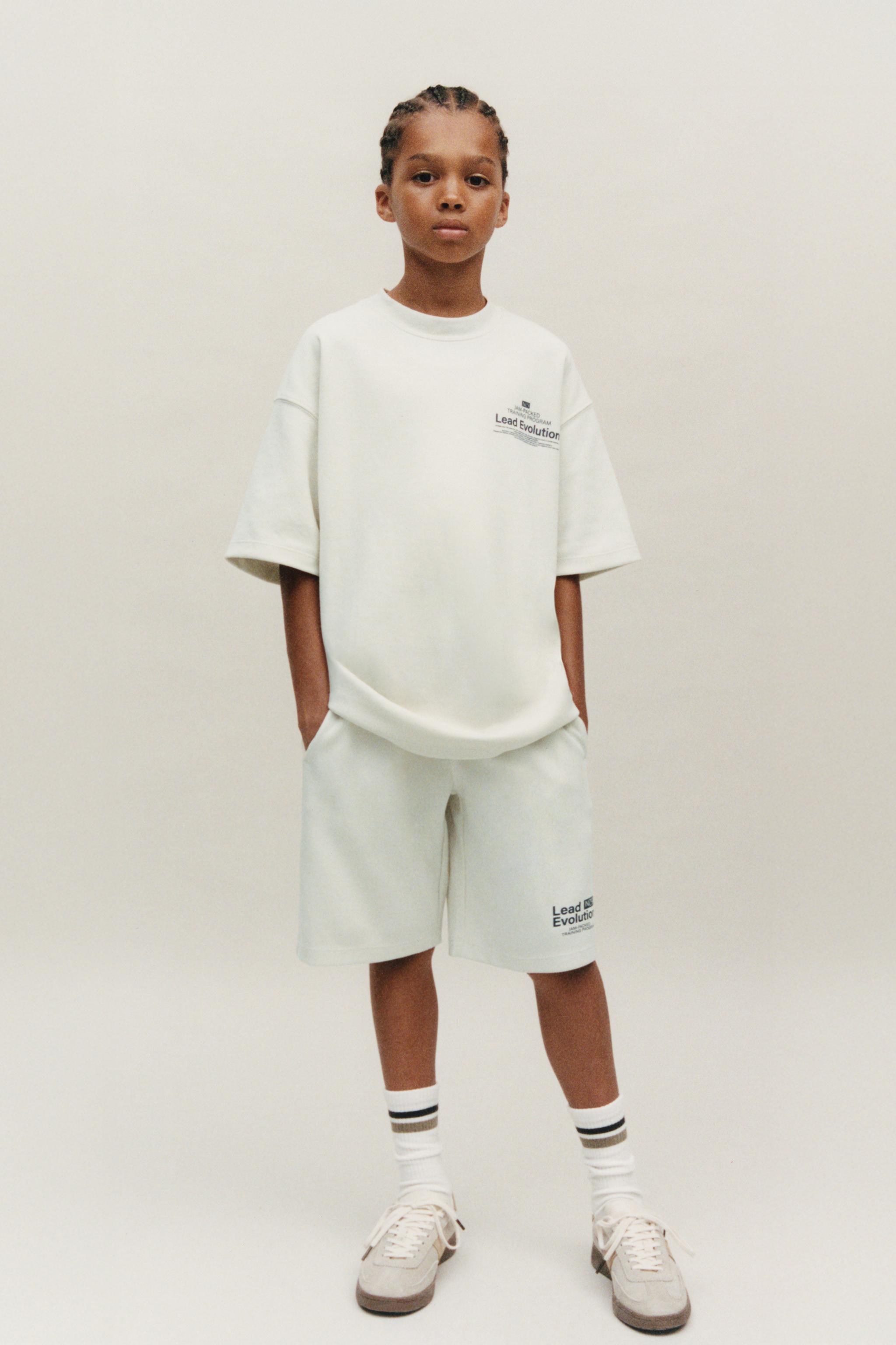INTERLOCK T-SHIRT AND BERMUDA SET