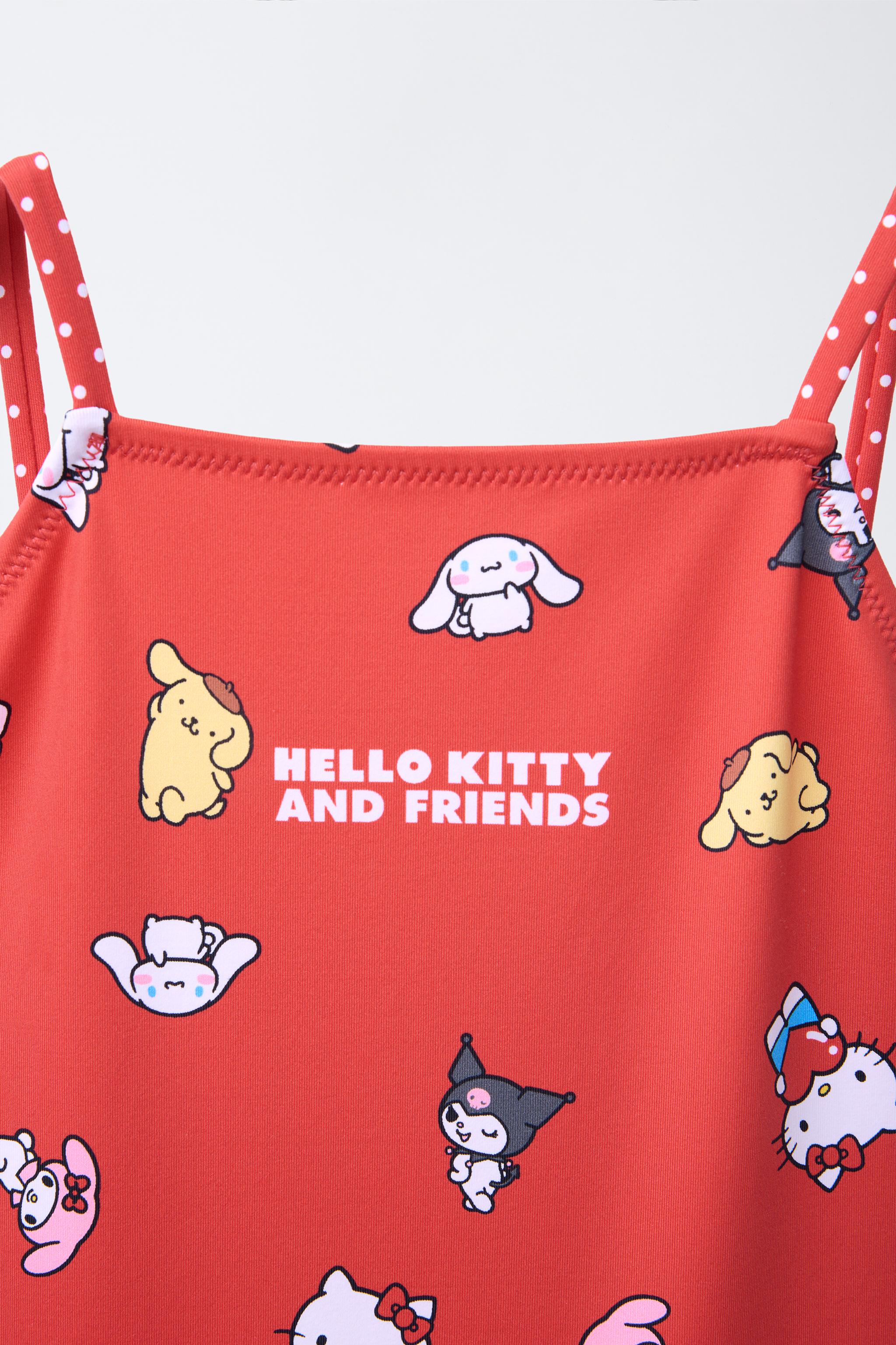 6-14 YEARS/ HELLO KITTY AND FRIENDS © SANRIO SWIMSUIT