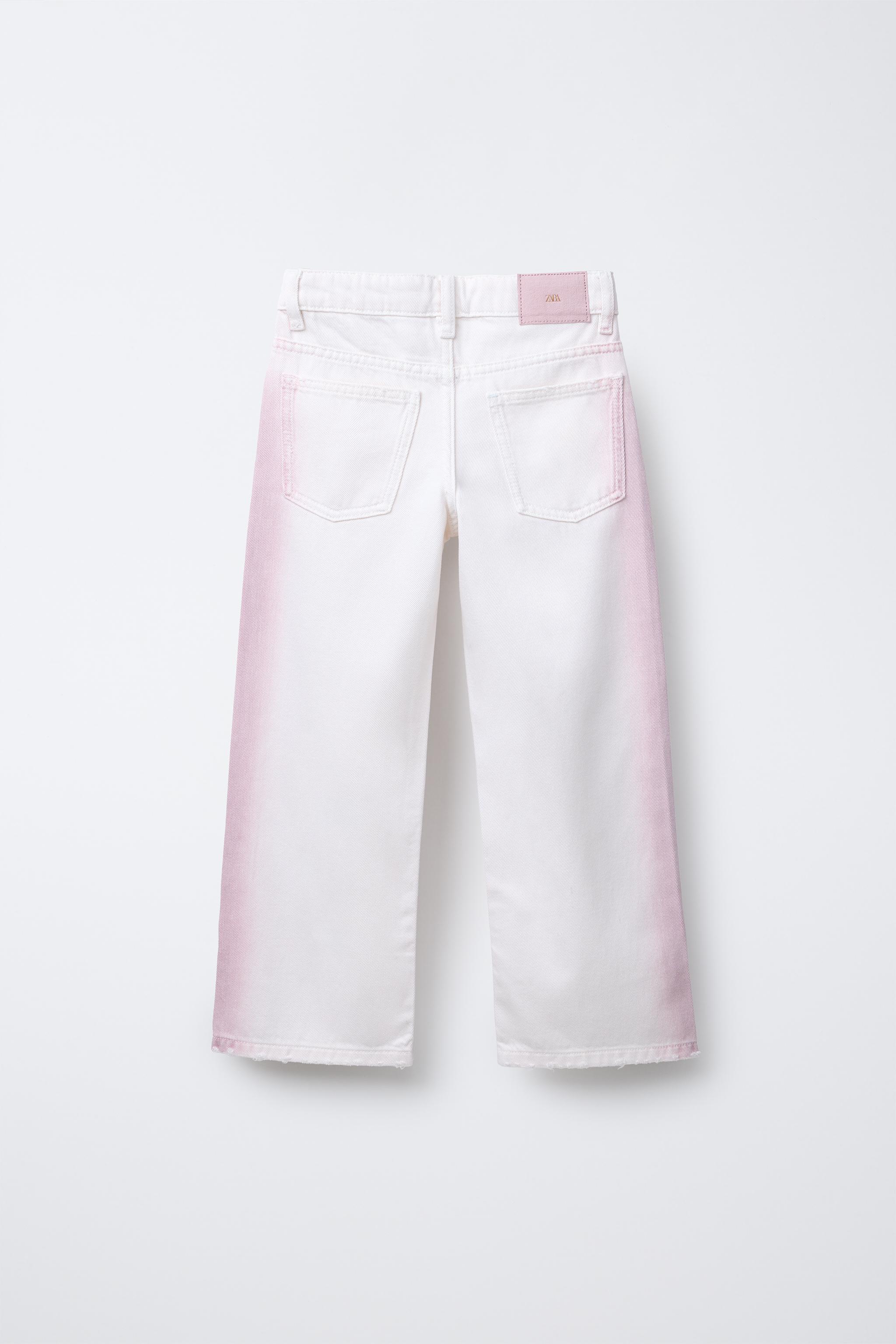 TIE-DYE WIDE LEG JEANS