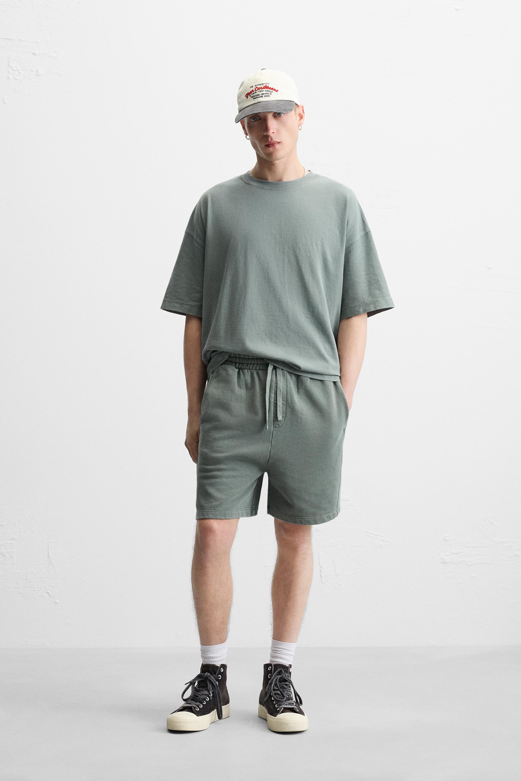 WASHED JOGGER SHORTS