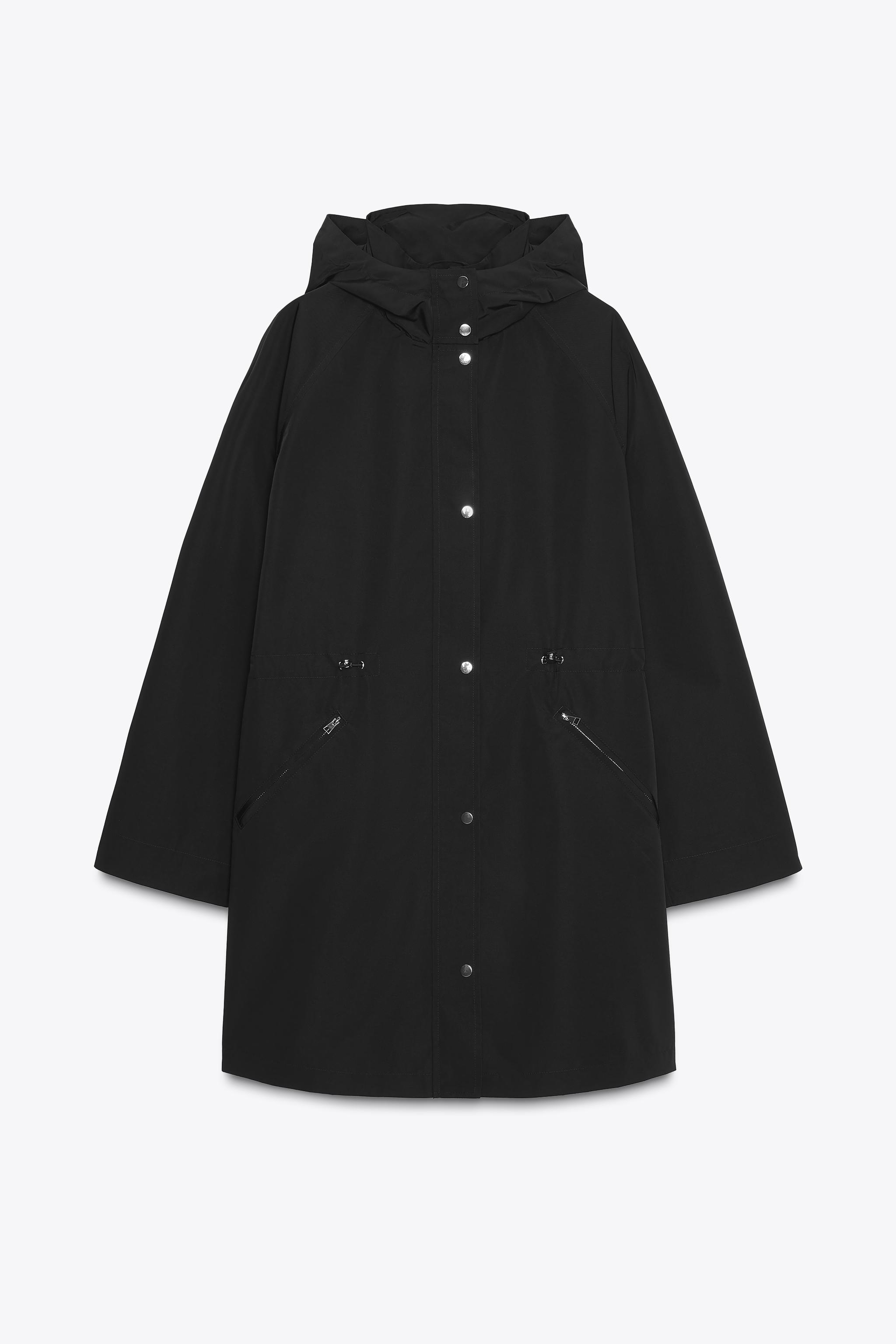 WATER REPELLENT HOODED JACKET