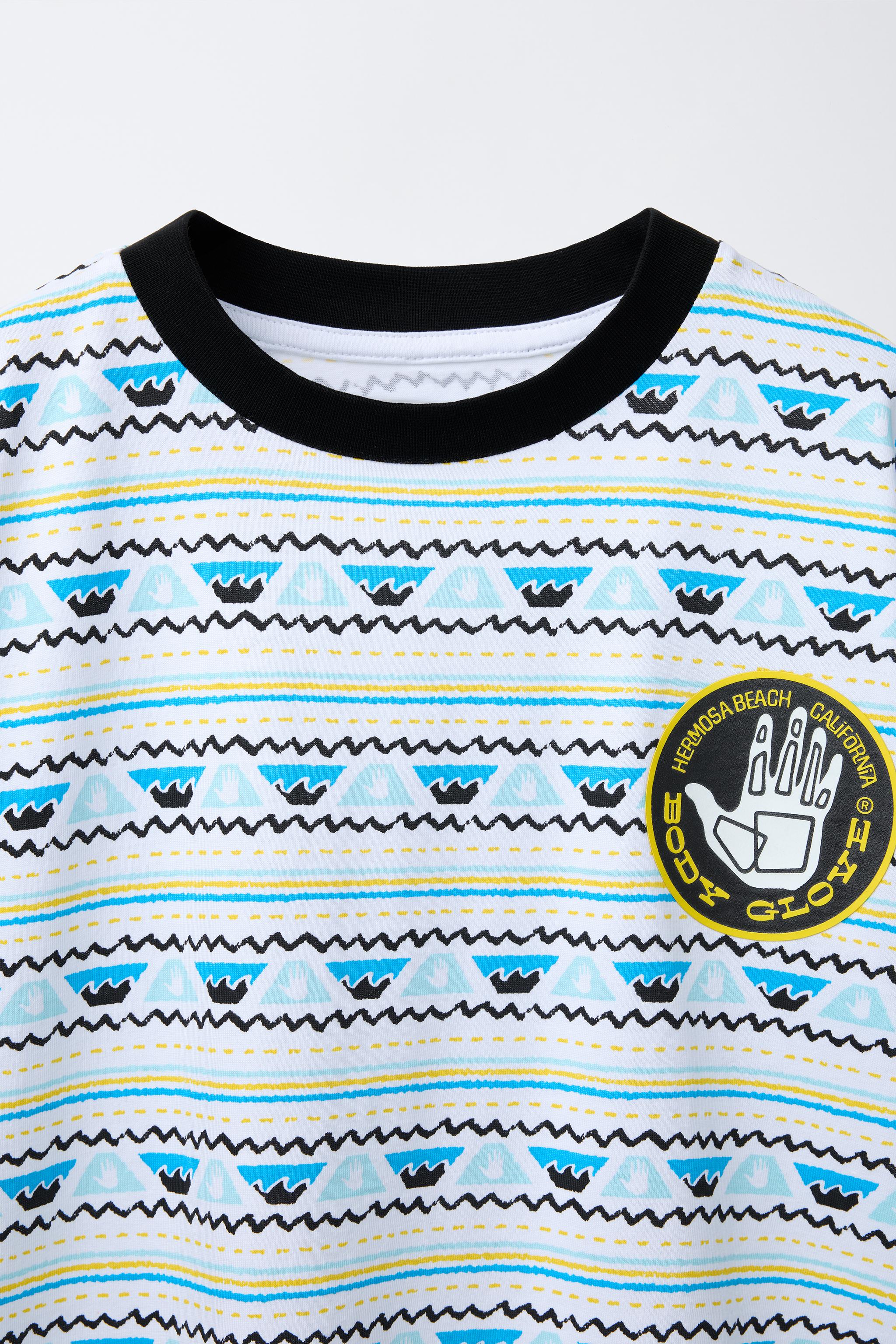 ZARA X BODY GLOVE ® STRIPED T-SHIRT