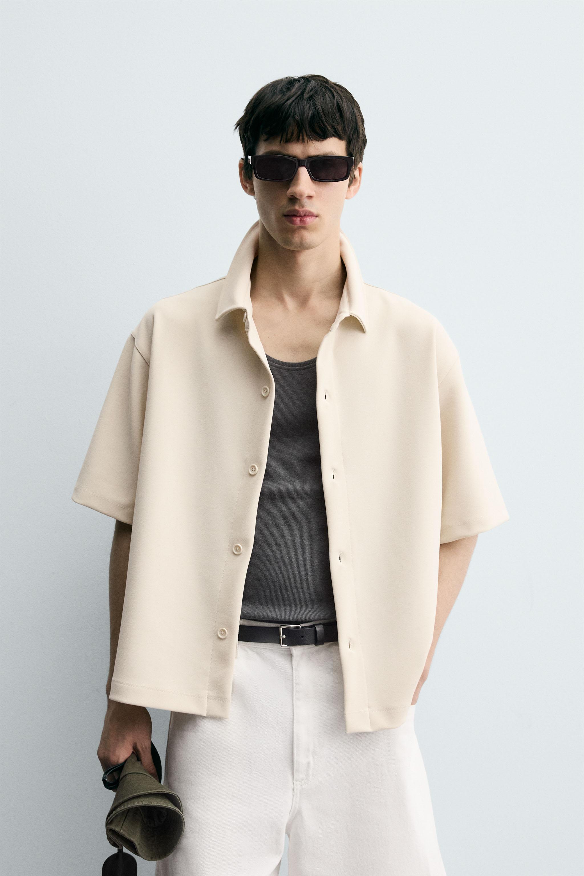 INTERLOCK TEXTURED SHIRT