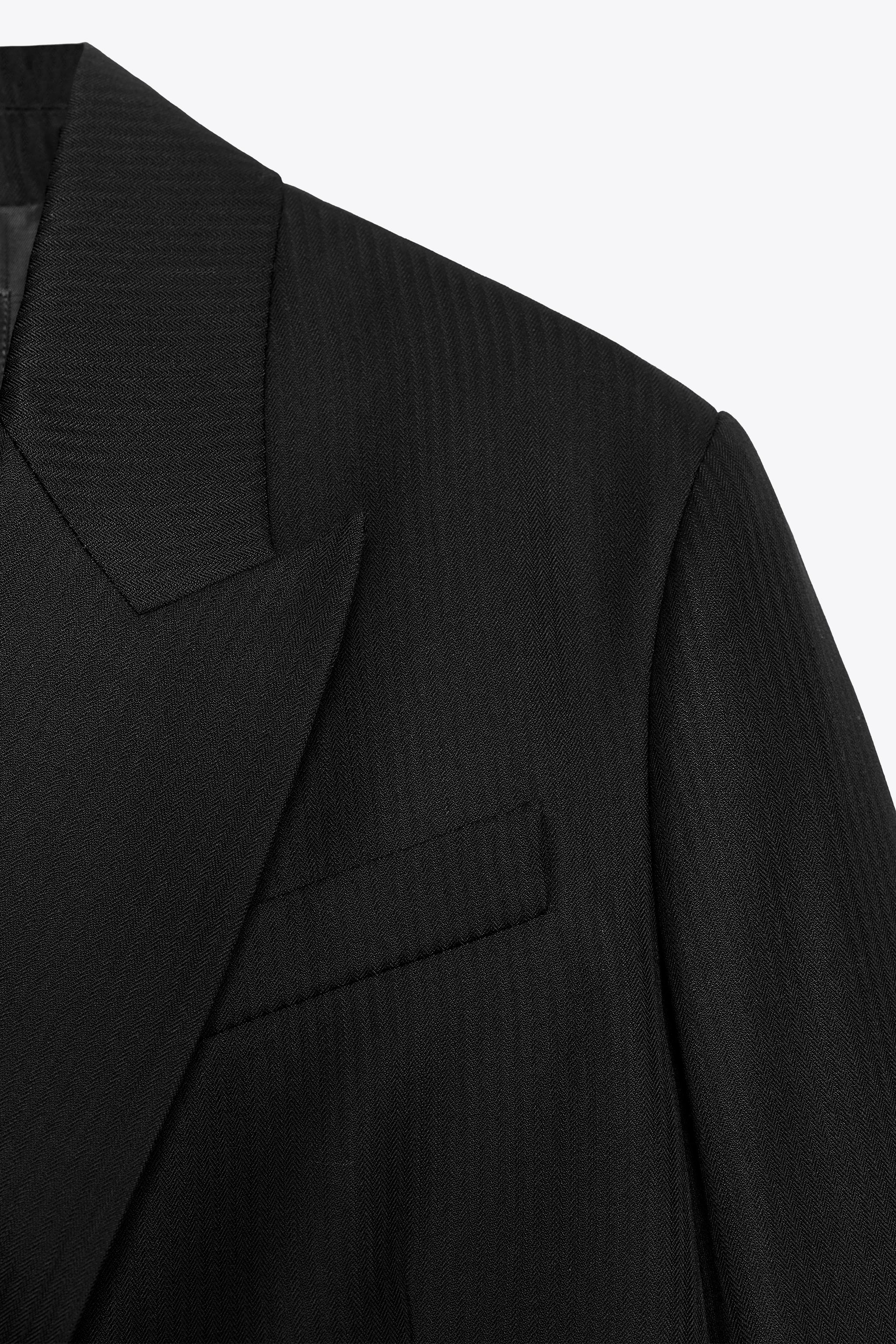 ZW COLLECTION LIMITED EDITION STRIPED WOOL BLEND BLAZER