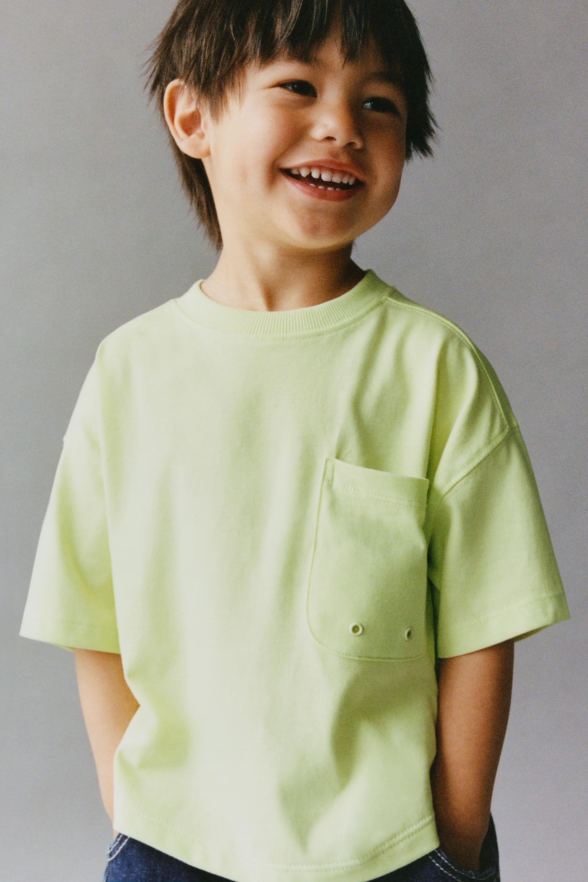 PLAIN POCKET T-SHIRT