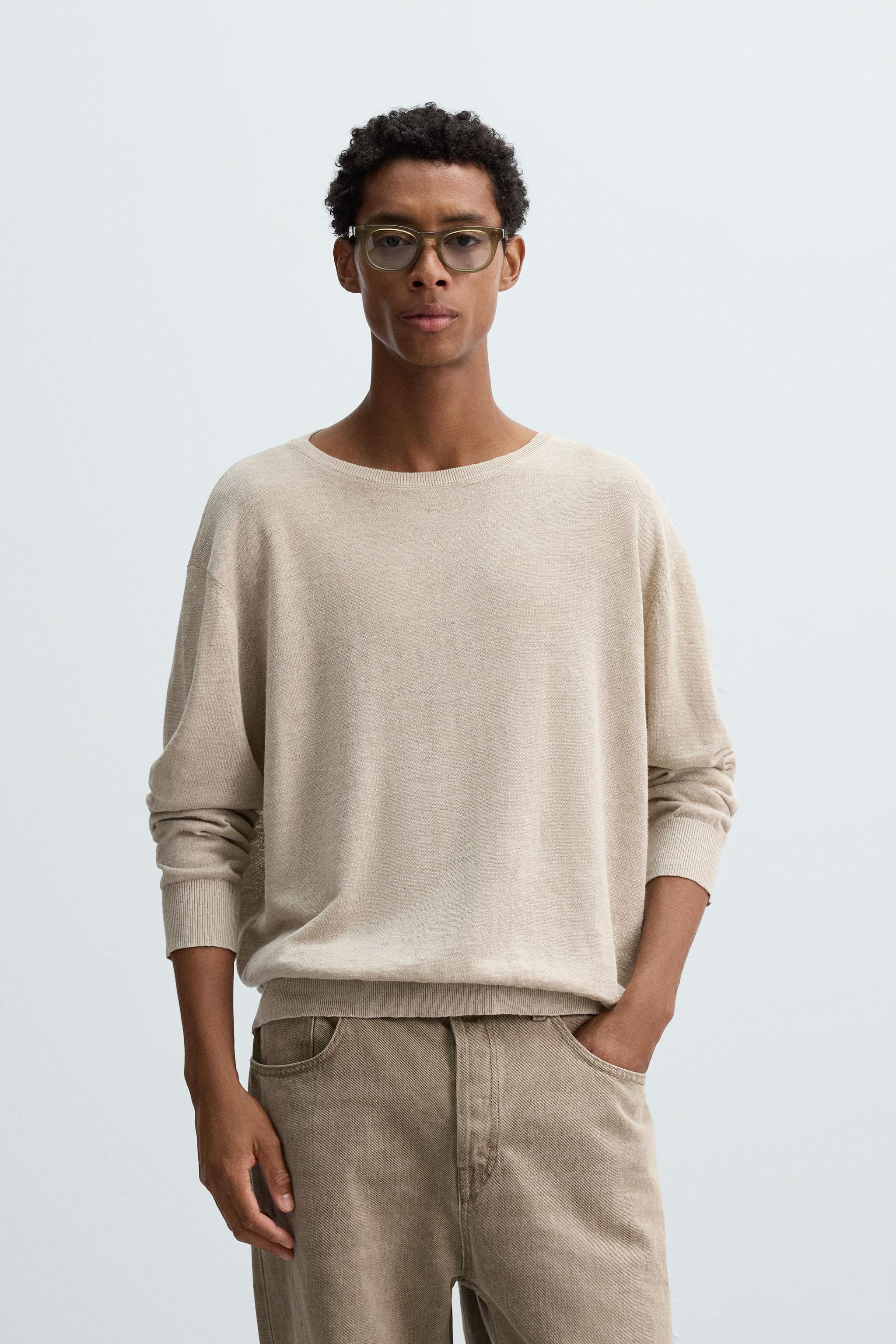 LIGHTWEIGHT LINEN SWEATER