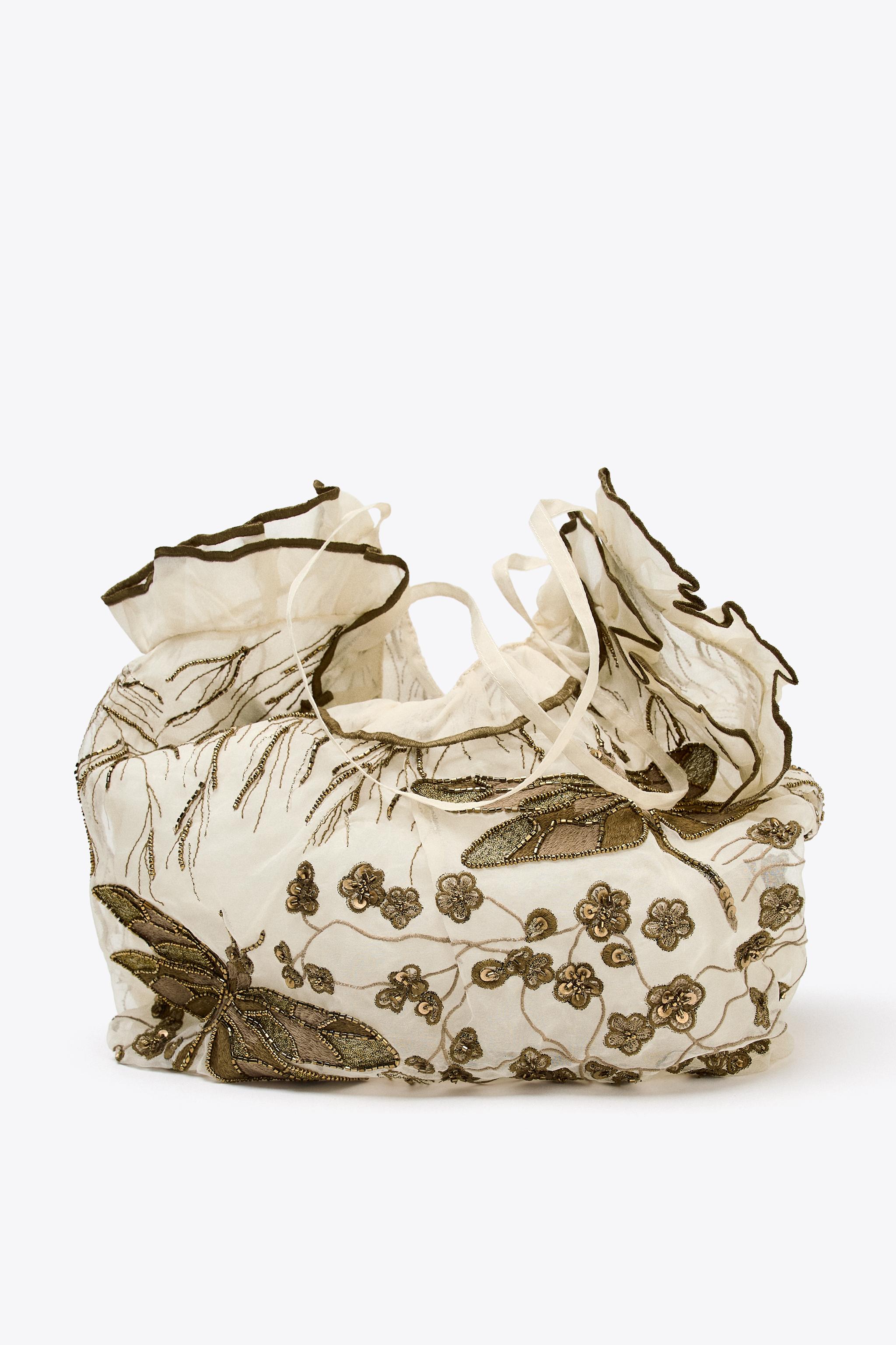 EMBROIDERED DETAIL SHOPPER