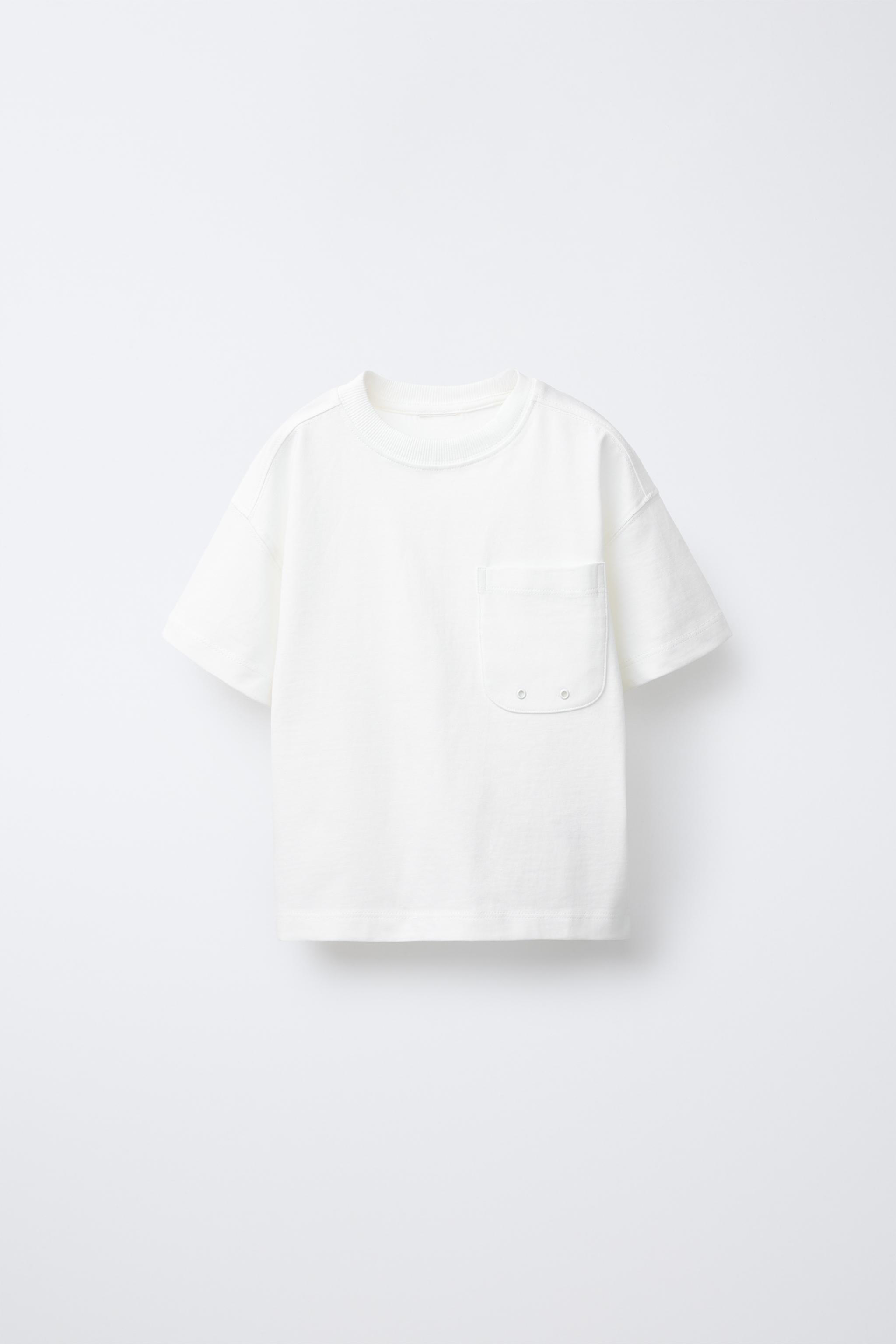 PLAIN POCKET T-SHIRT