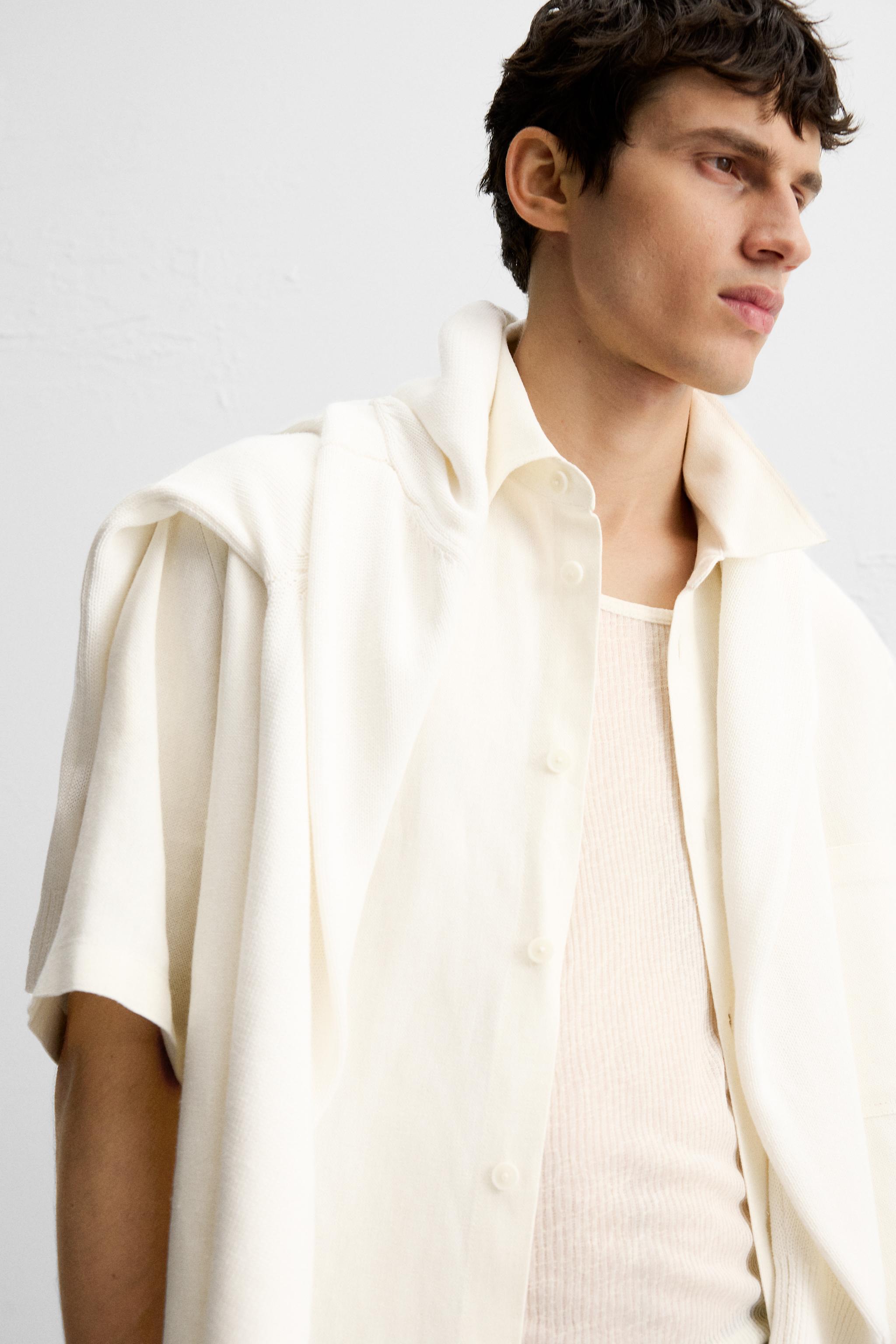 VISCOSE - JUTE SHIRT