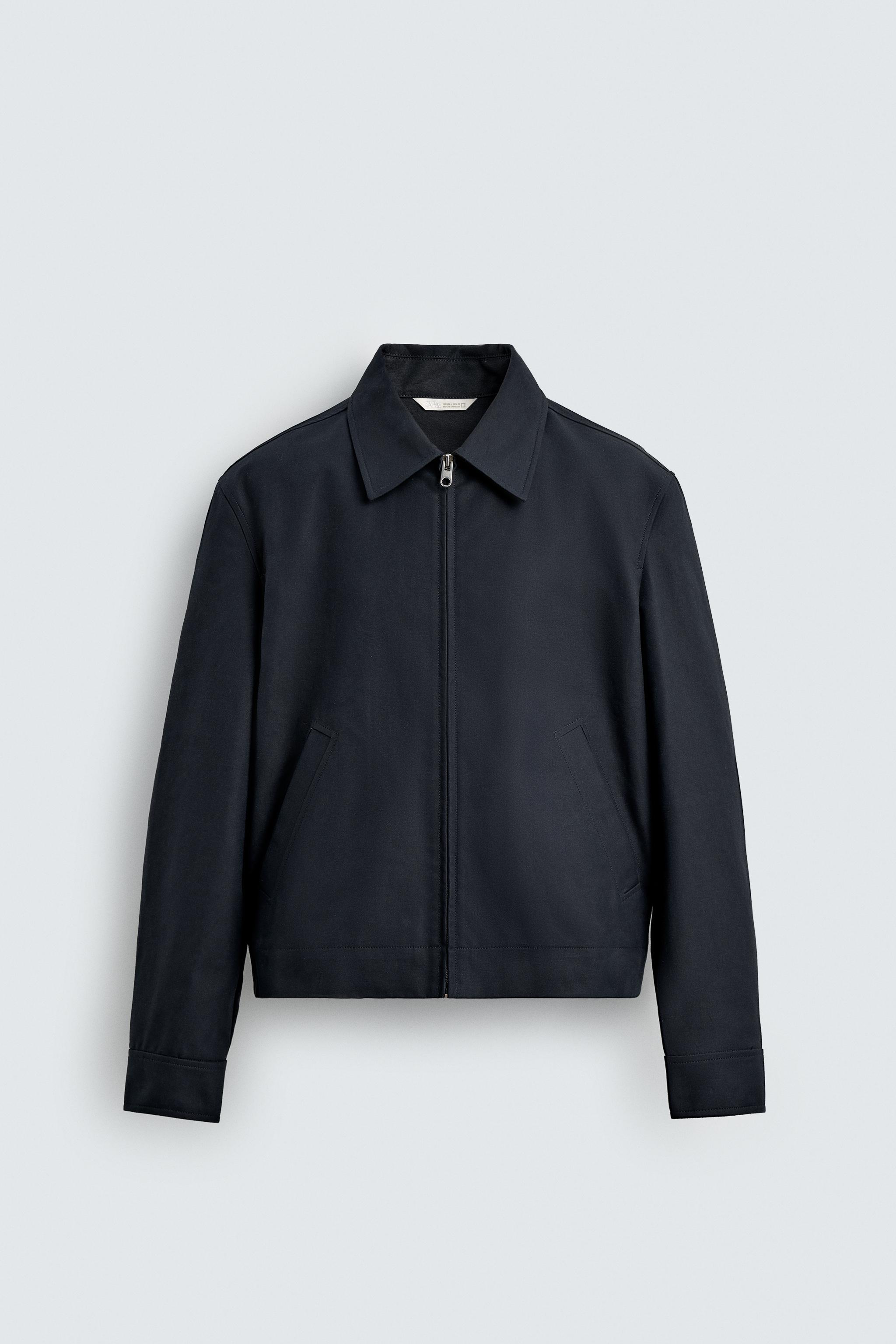 COTTON CROPPED FIT JACKET