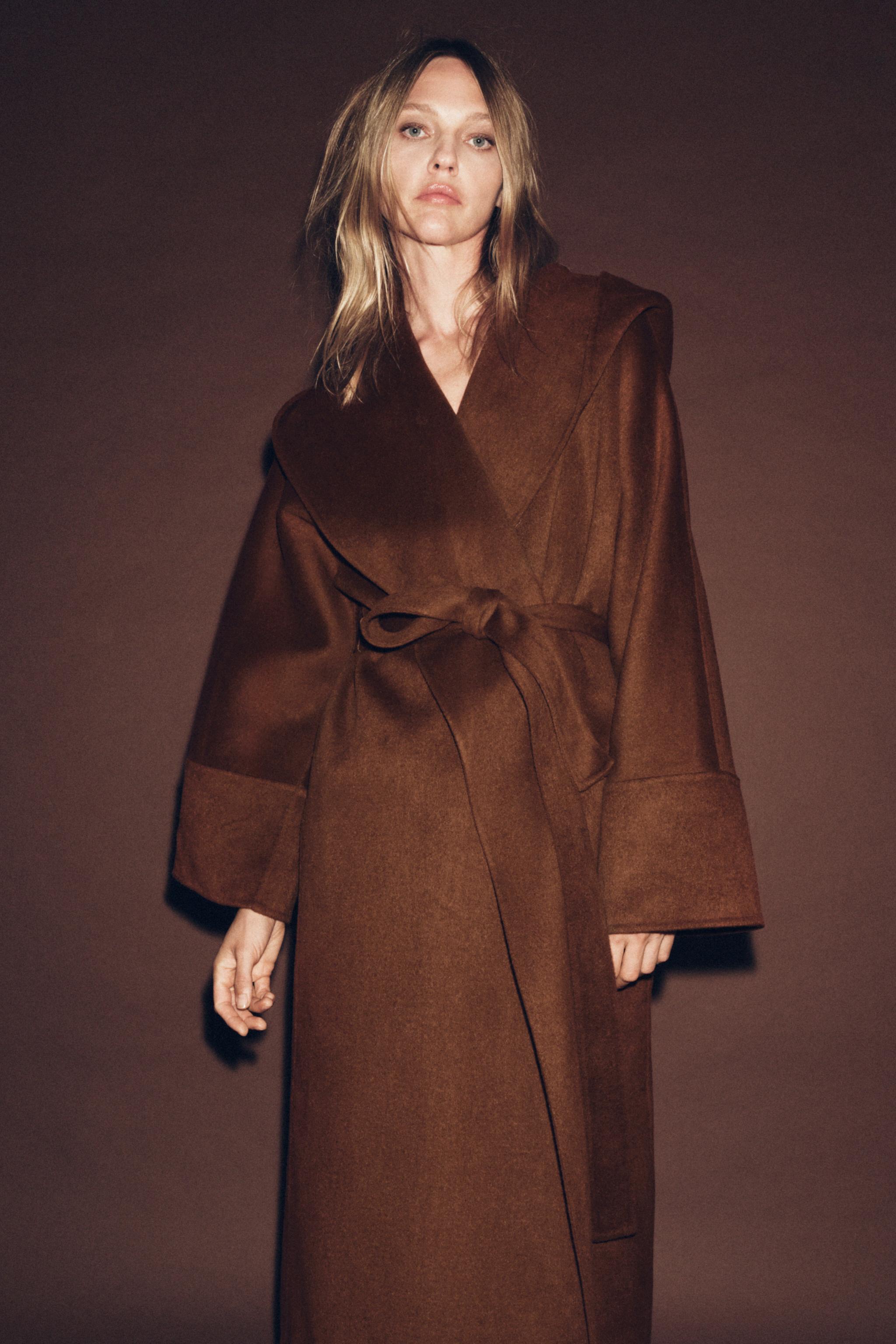 ZW COLLECTION LIMITED EDITION LONG BELTED WOOL COAT