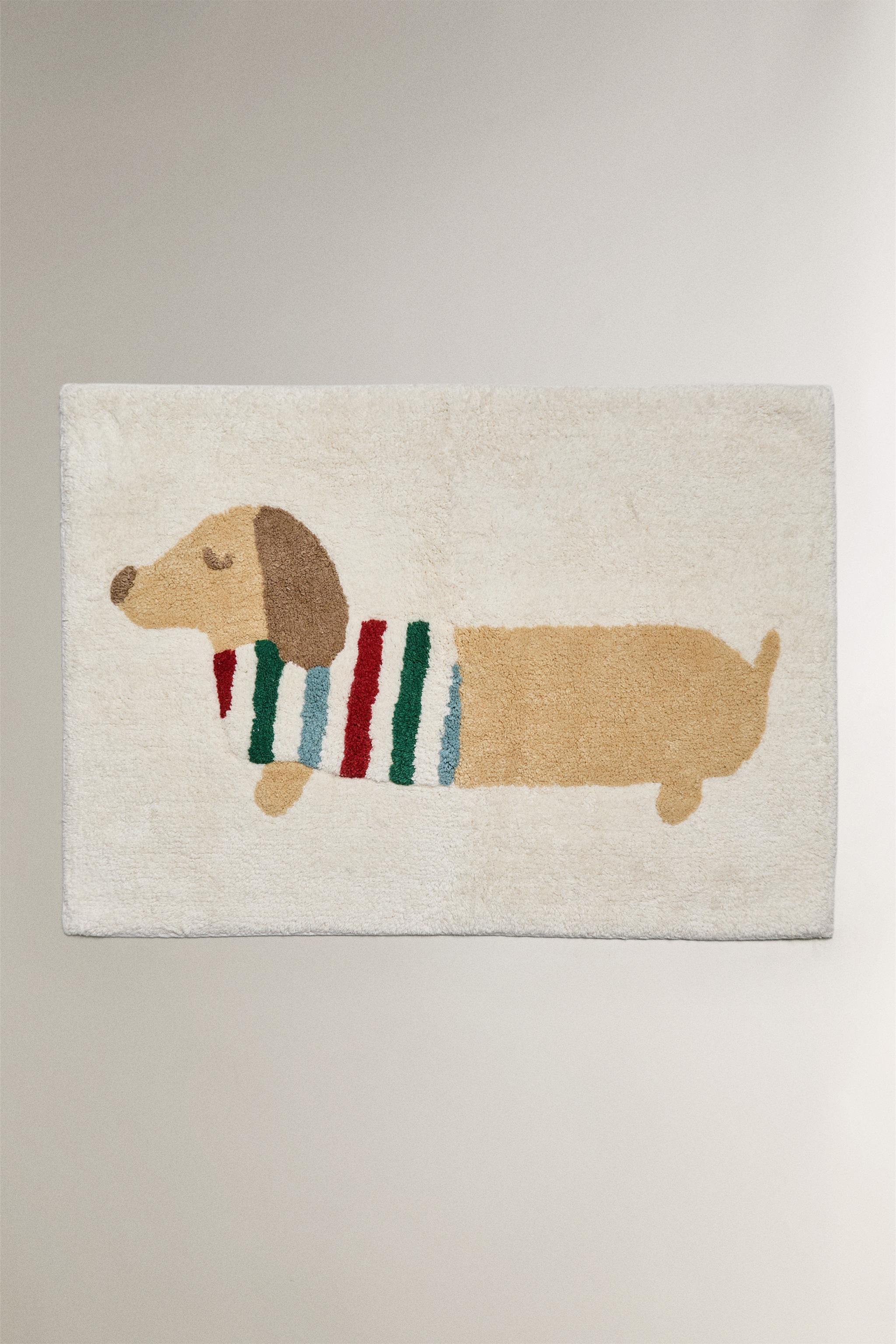 CHILDREN'S DOG BATH MAT