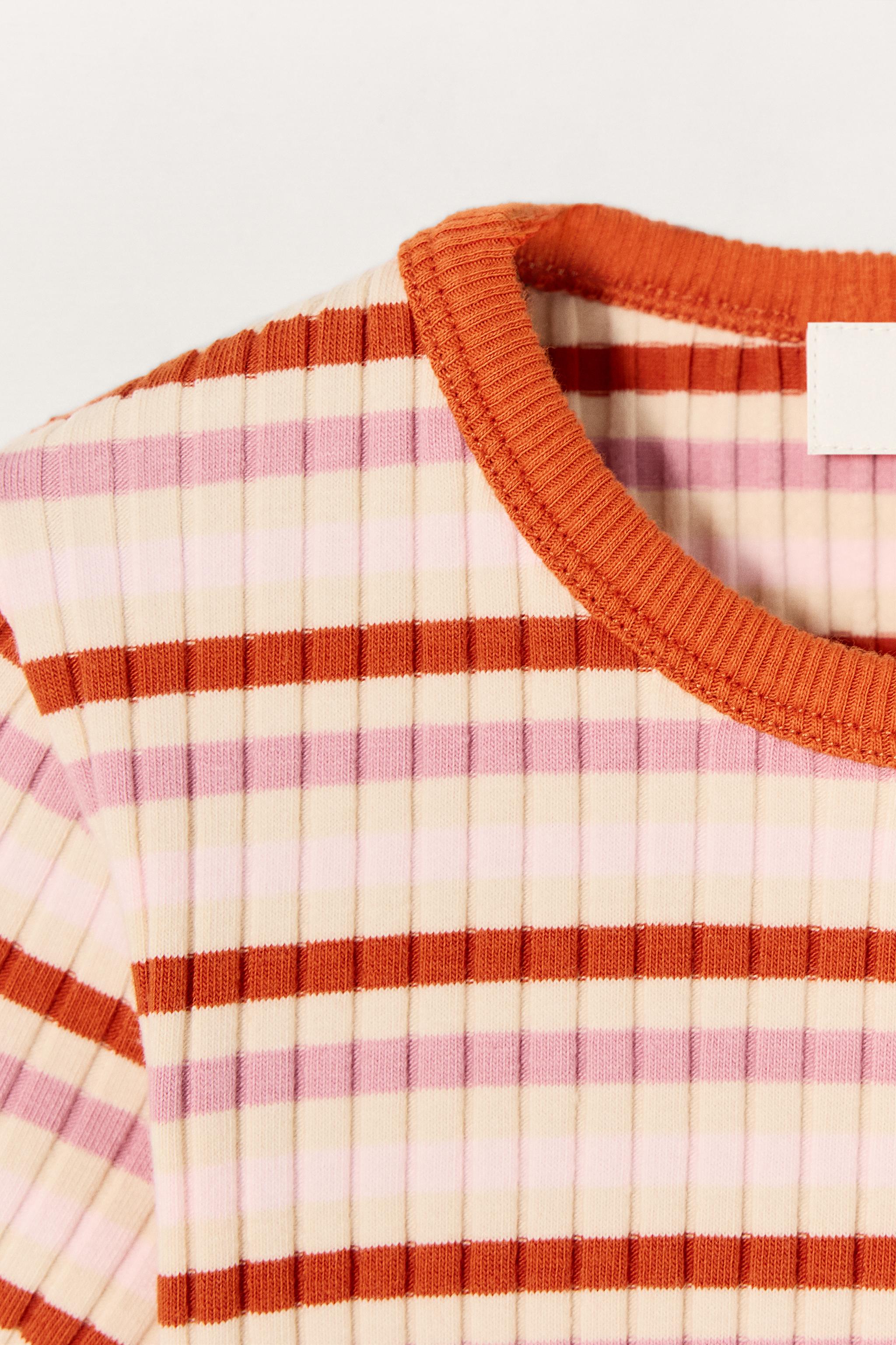 LIMITED EDITION STRIPED CROP TOP