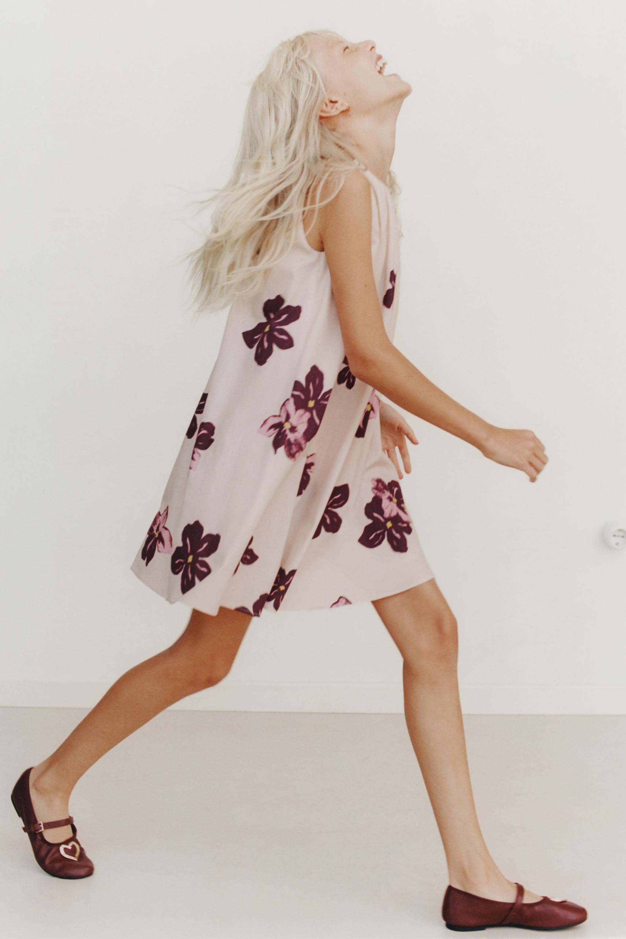 FLORAL PRINT DRESS