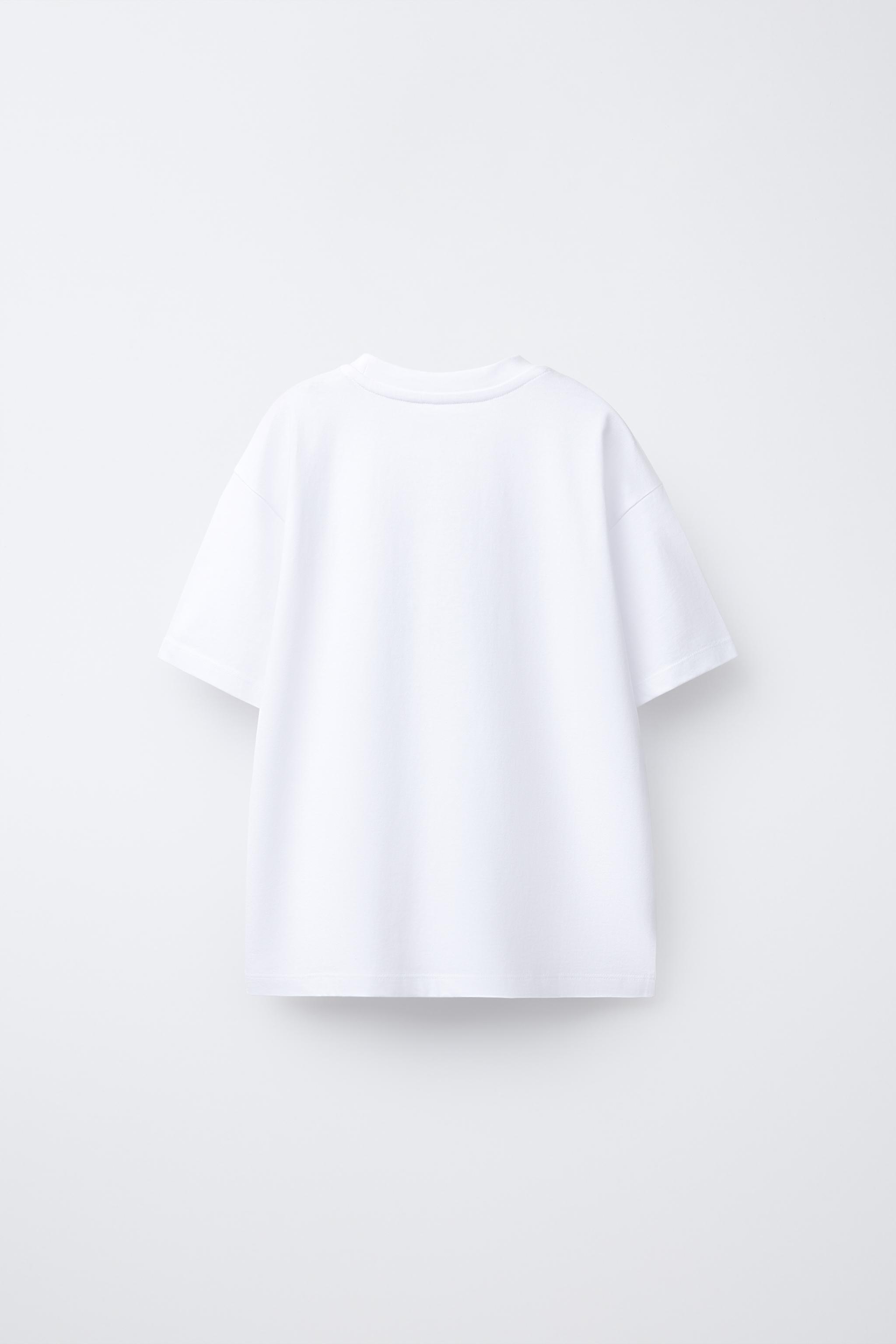 TEXT PRINT JOGGING T-SHIRT