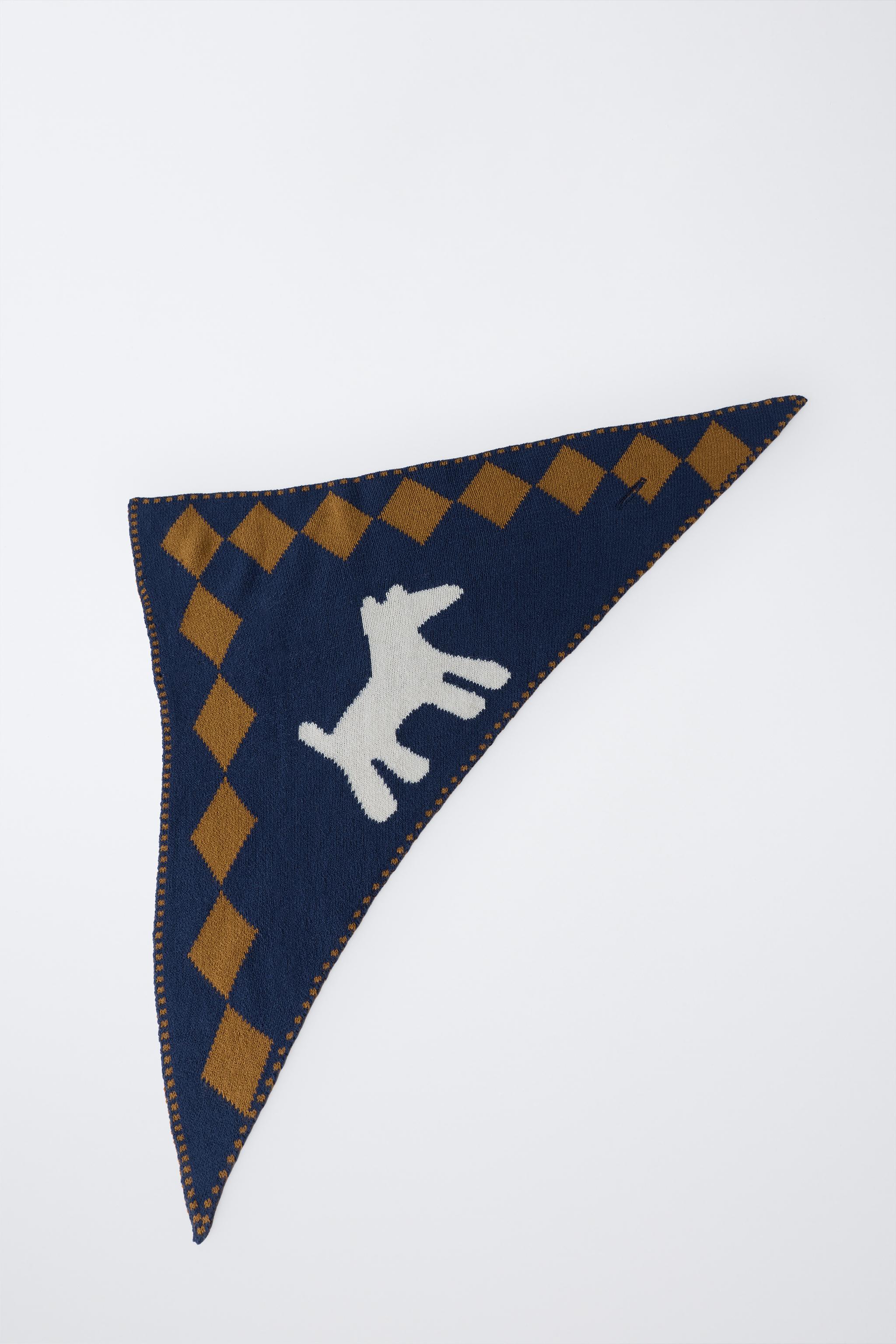 HORSE KNIT BANDANA