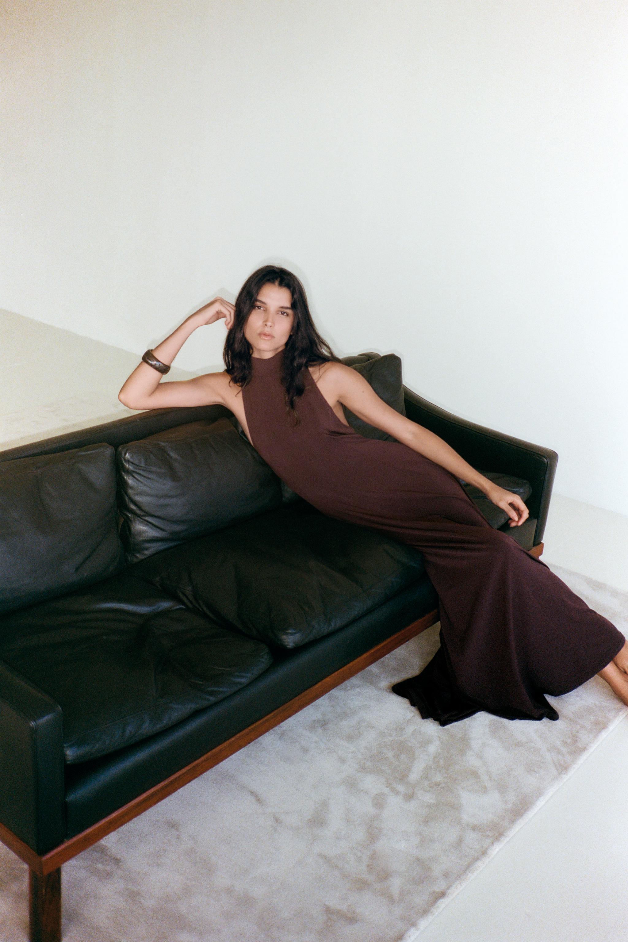 OPEN BACK MAXI DRESS