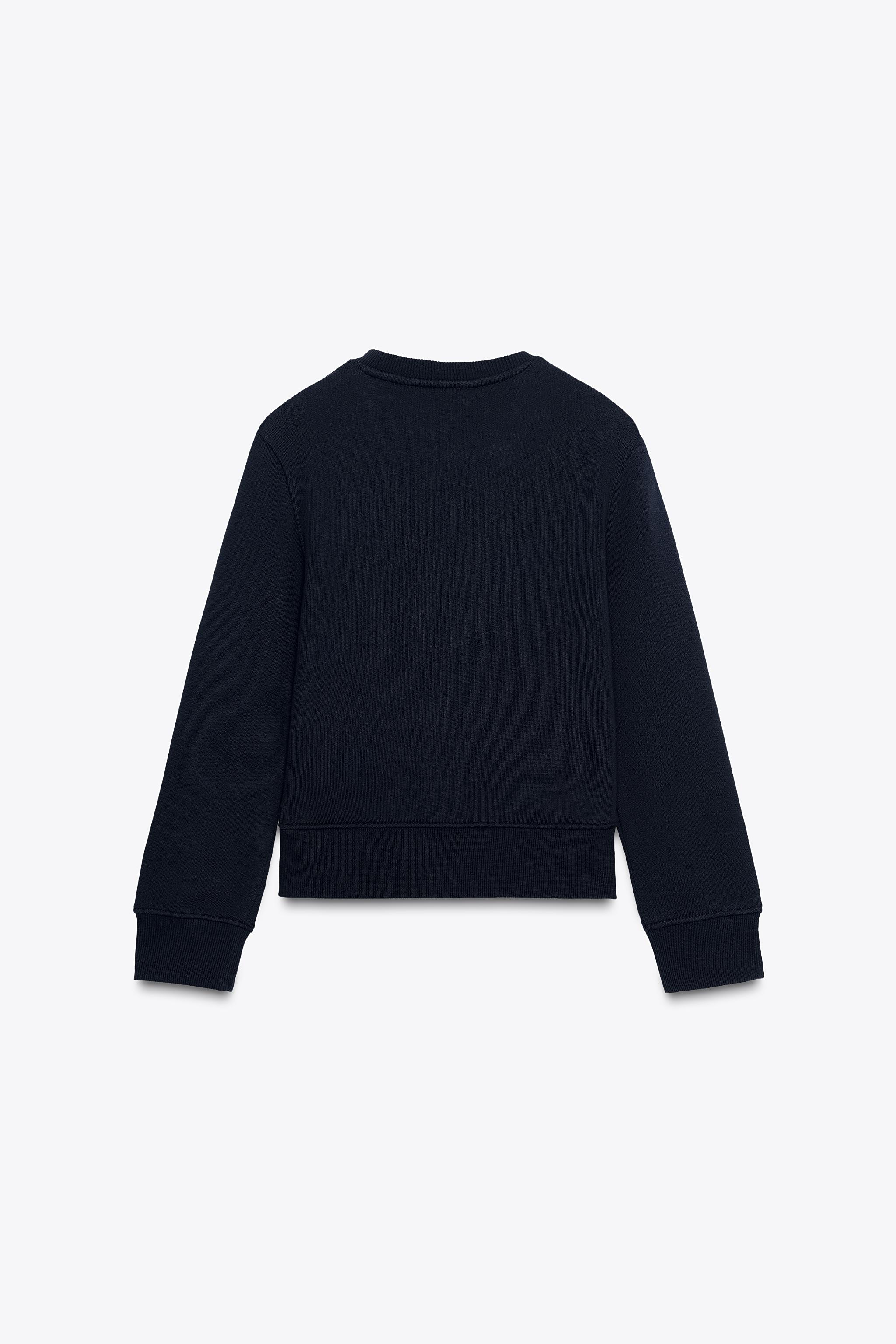 BASIC COTTON SWEATSHIRT
