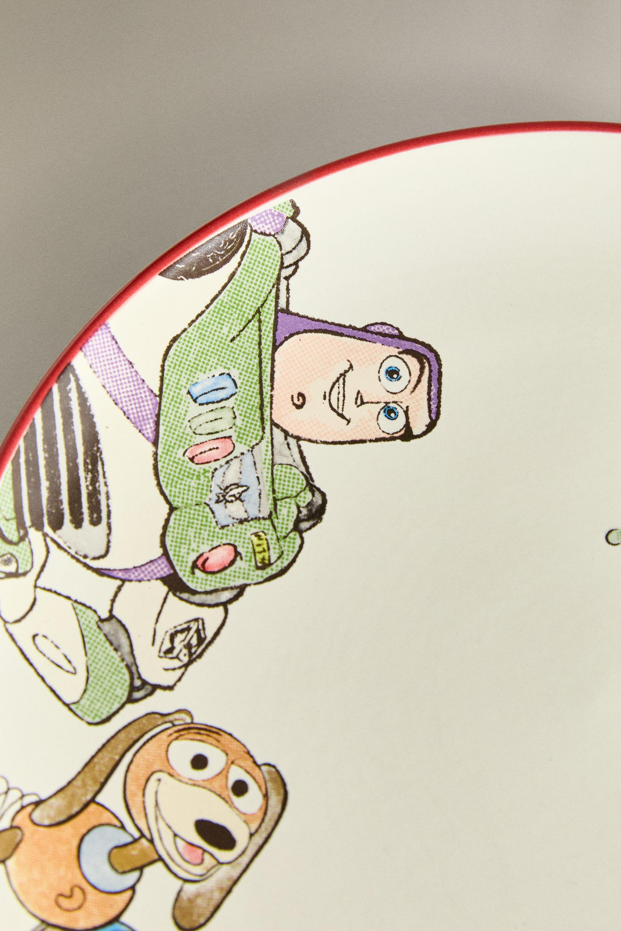 CHILDREN'S CERAMIC PLATE TOY STORY ©DISNEY/PIXAR