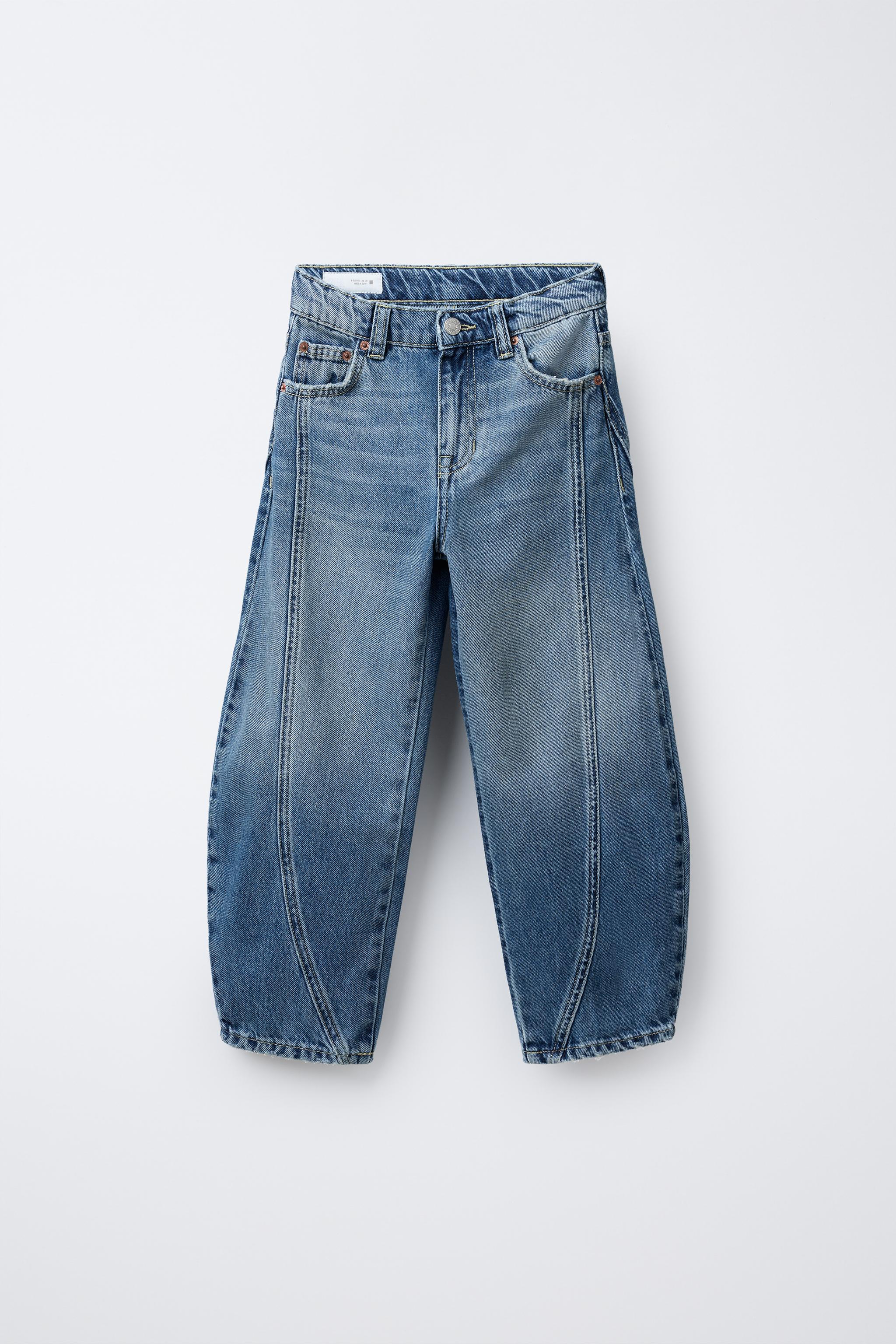 BARREL FIT JEANS