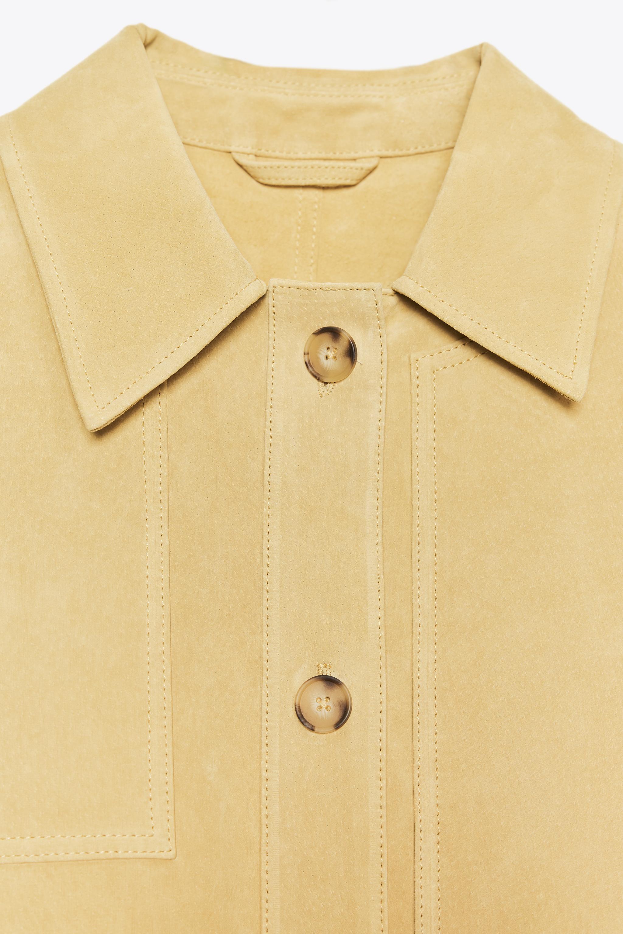 100% SUEDE LEATHER JACKET