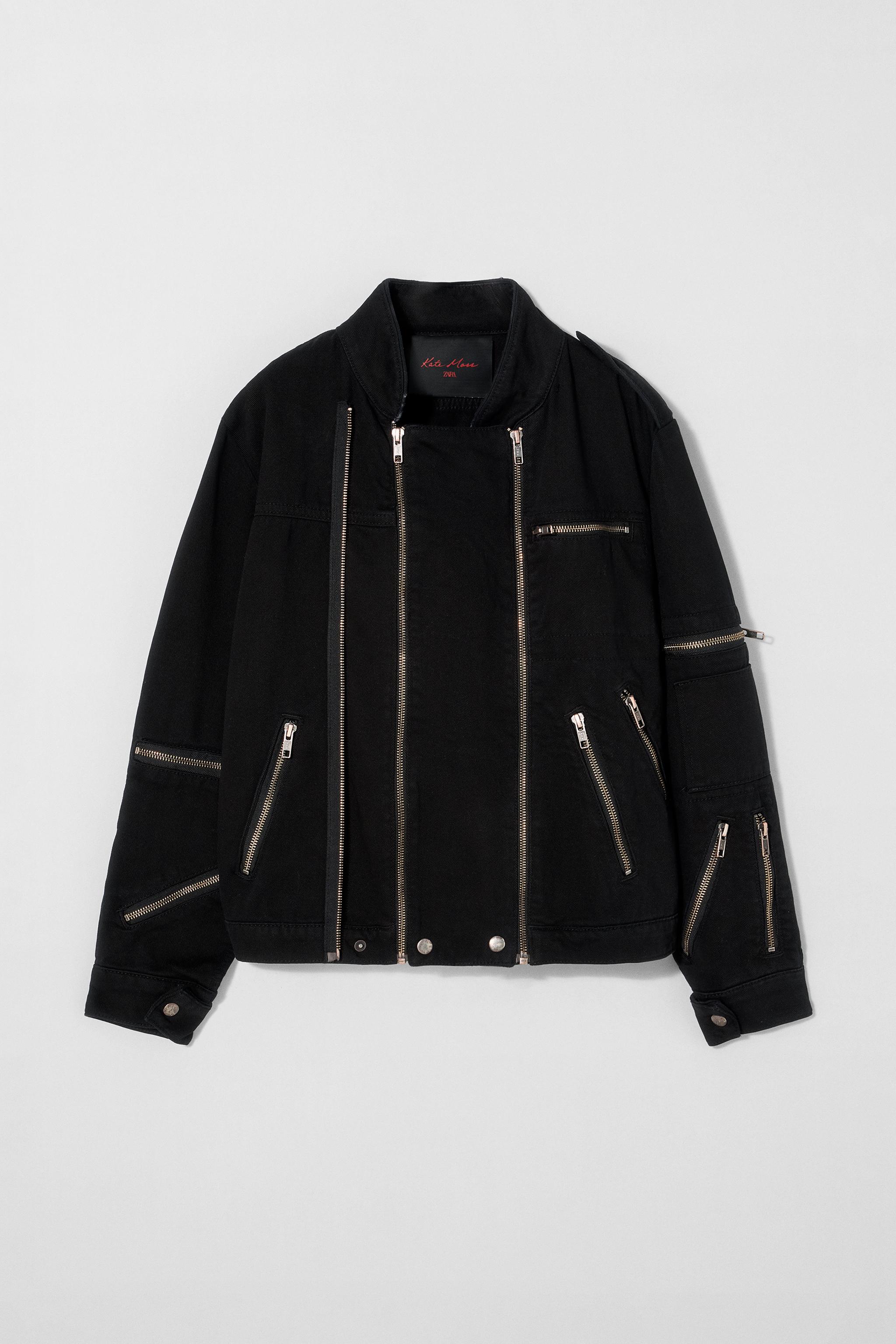 ZIPPERED JACKET KATE MOSS X ZARA