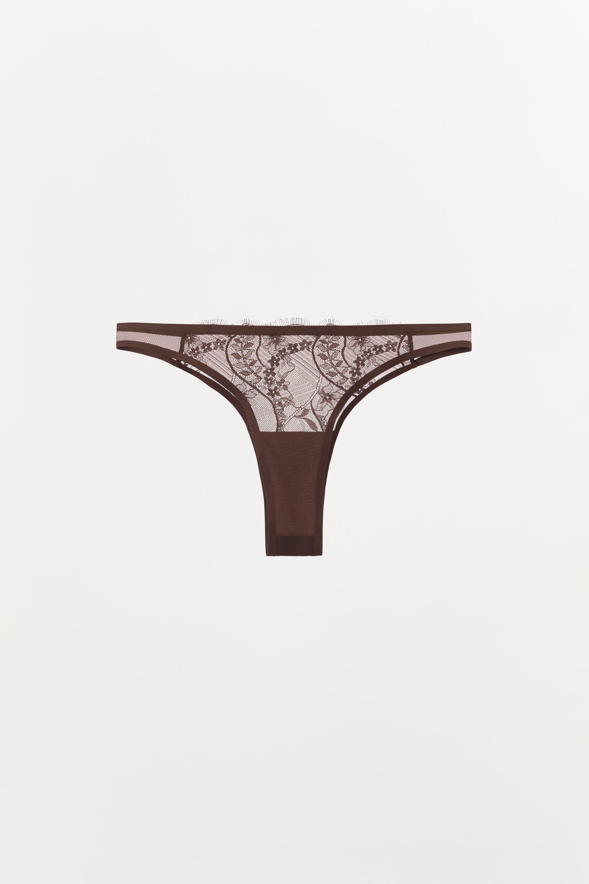 FLORAL EMBROIDERED LACE PANTIES