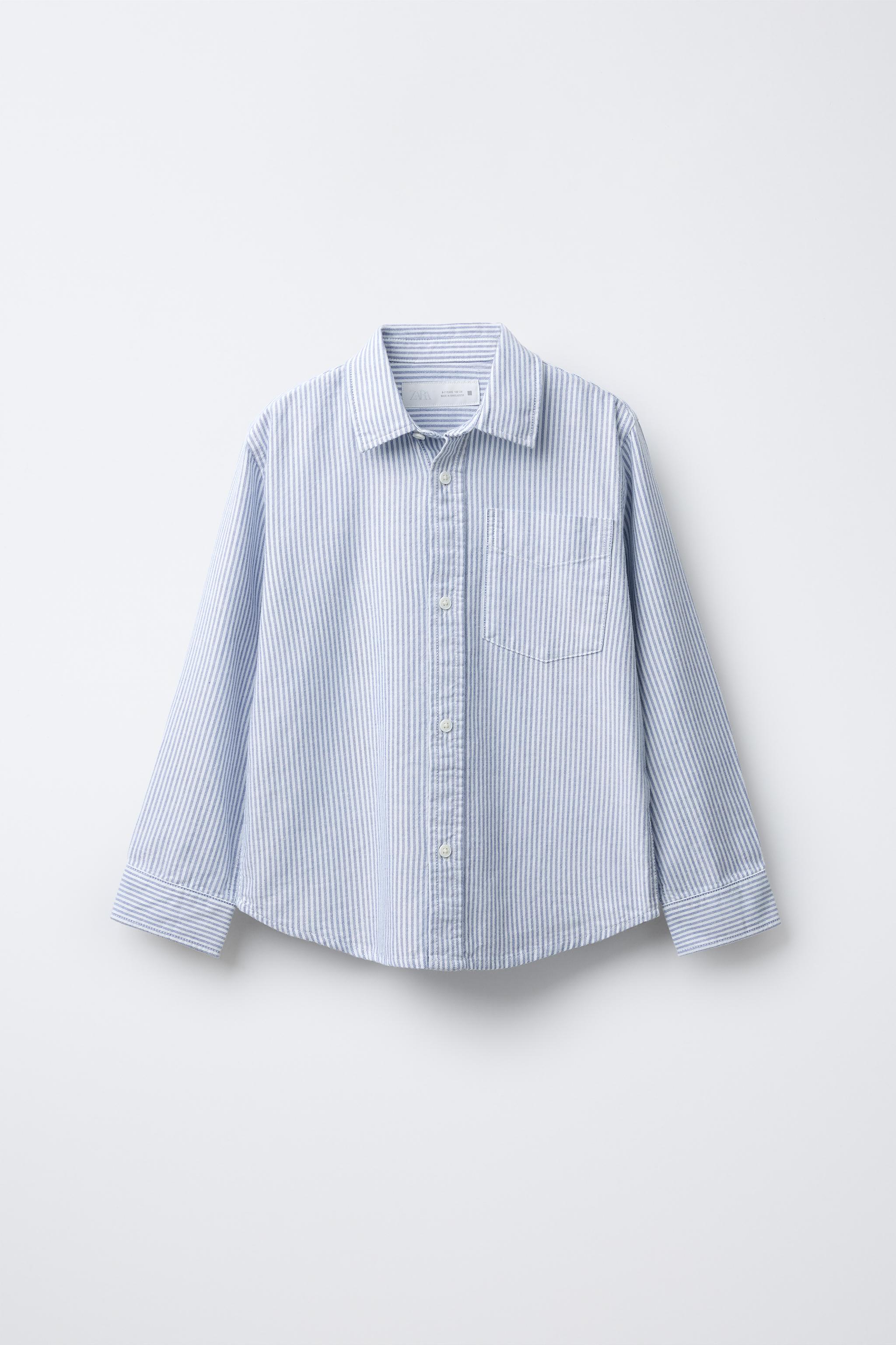 STRIPED OXFORD SHIRT